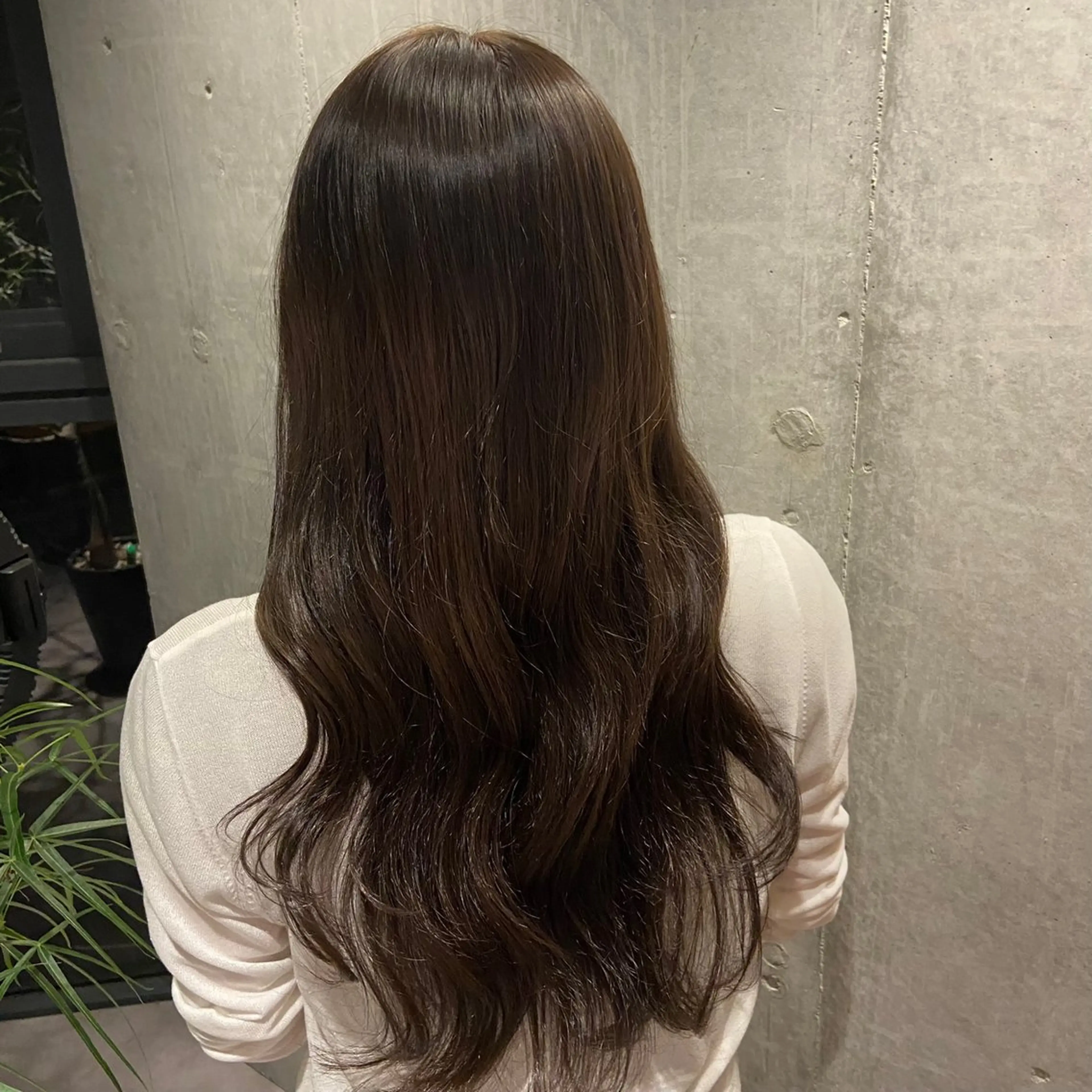 ロング カラー アッシュ アッシュブラウン ブラウンカラー 👒oikawa kaede🍃のヘアスタイル