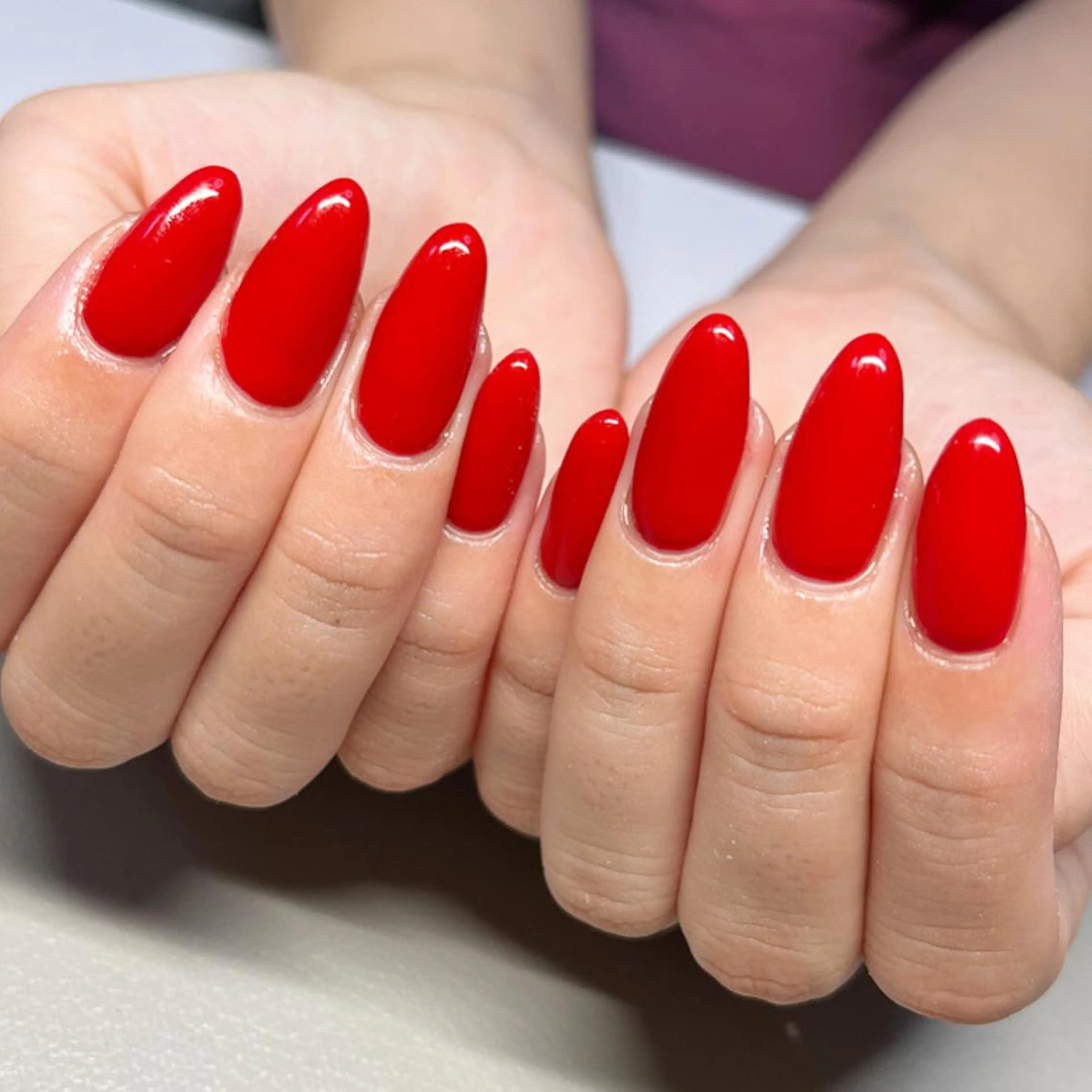 オフ込み ワンカラー、ラメグラデーションの写真