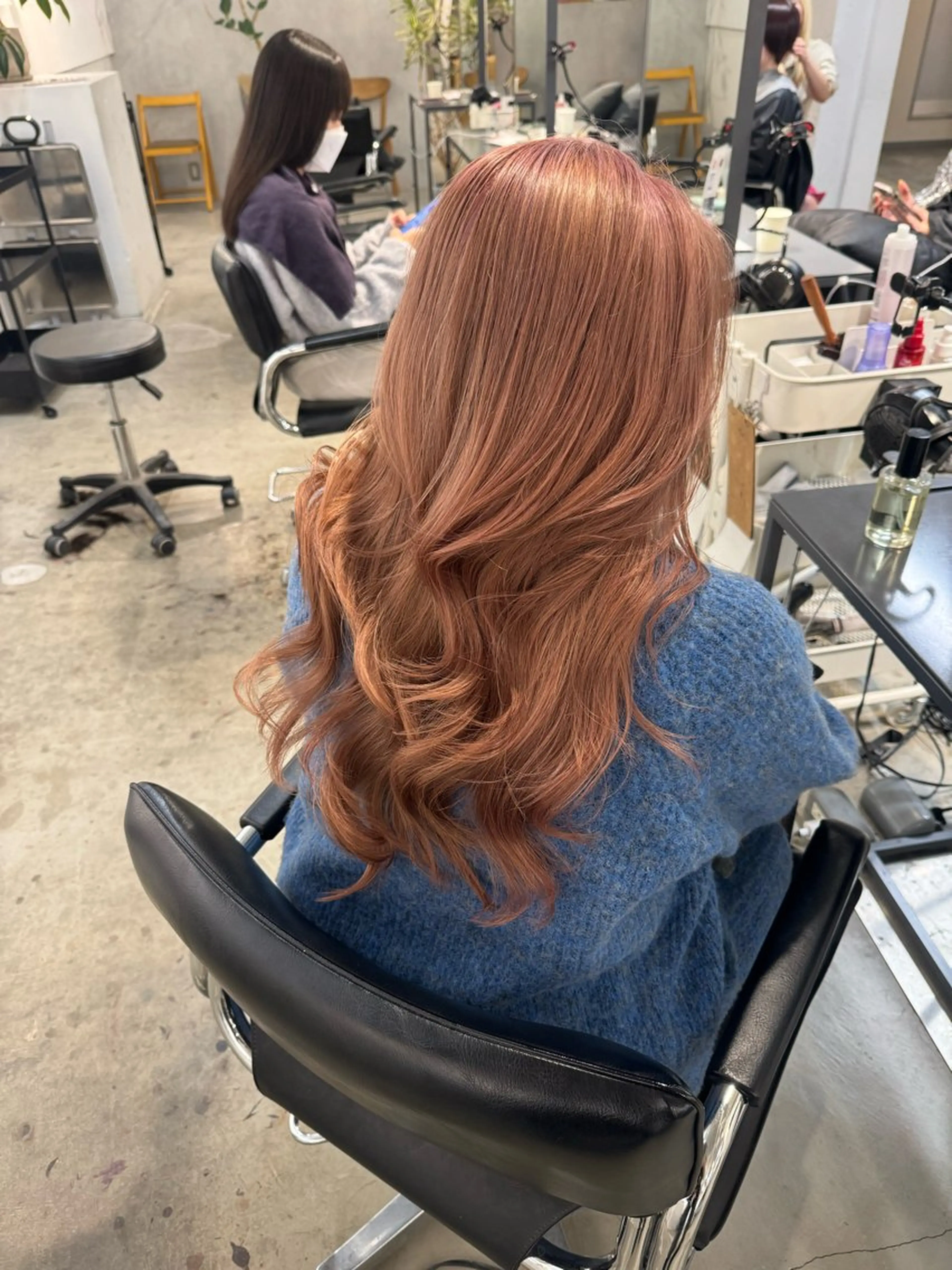 セミロング カット ヘアカラー トリートメント 顔周りcut・ご相談 ＝新宿しずく🇰🇷のヘアスタイル