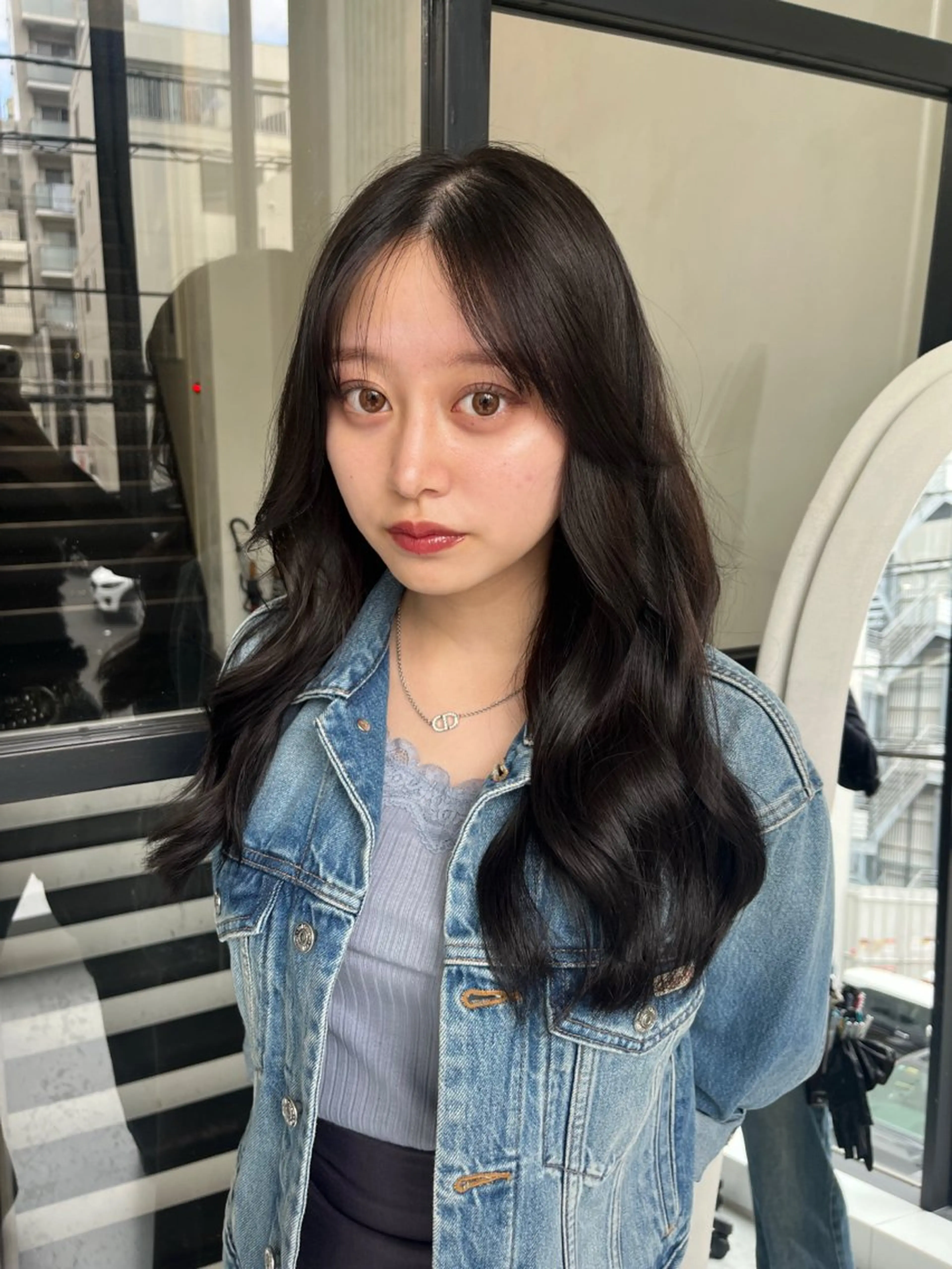 ロング MaisonHALU 梅木琉衣のヘアスタイル