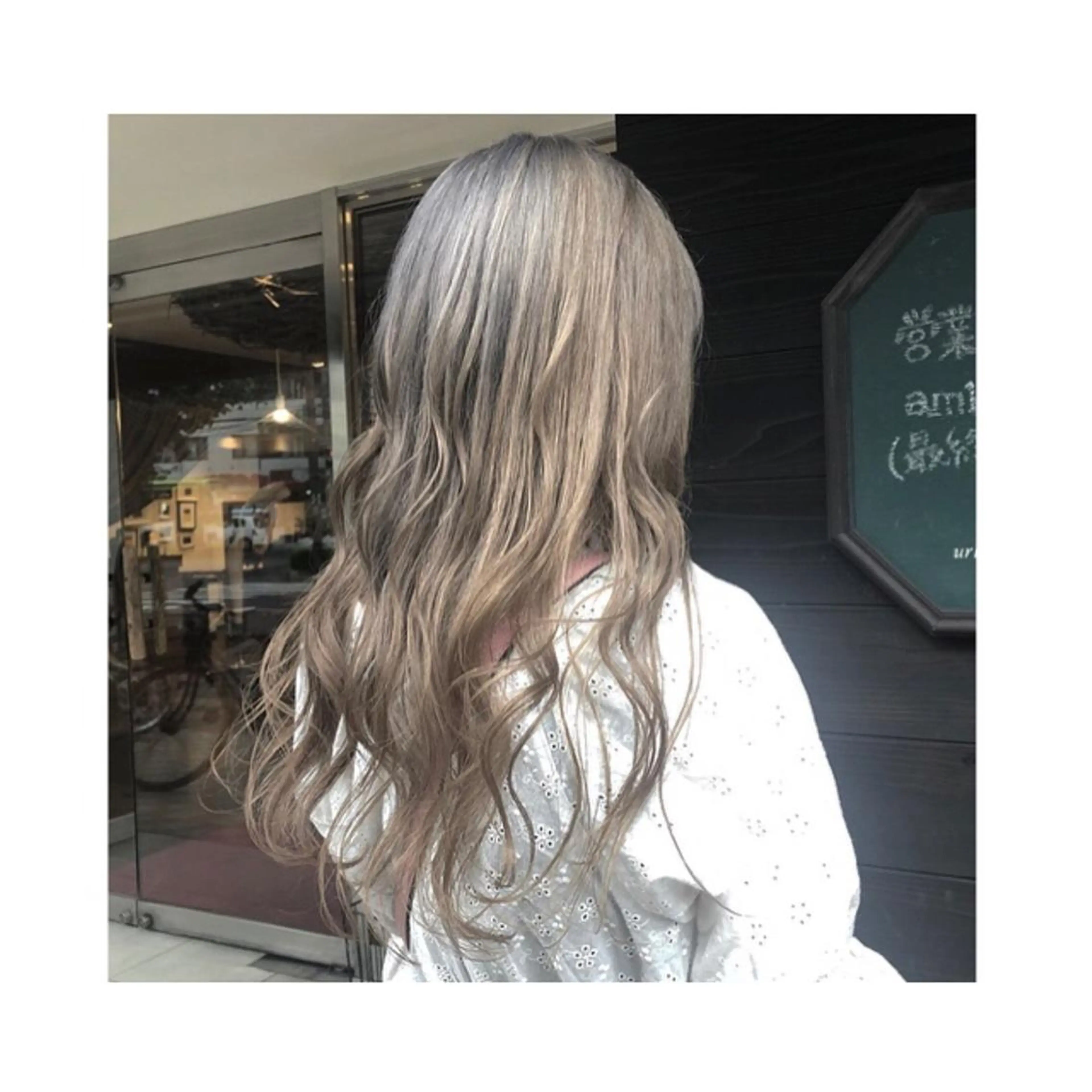 ロング ヘアカラー トリートメント ❁⃘ ち だ り さ ❁⃘のヘアスタイル