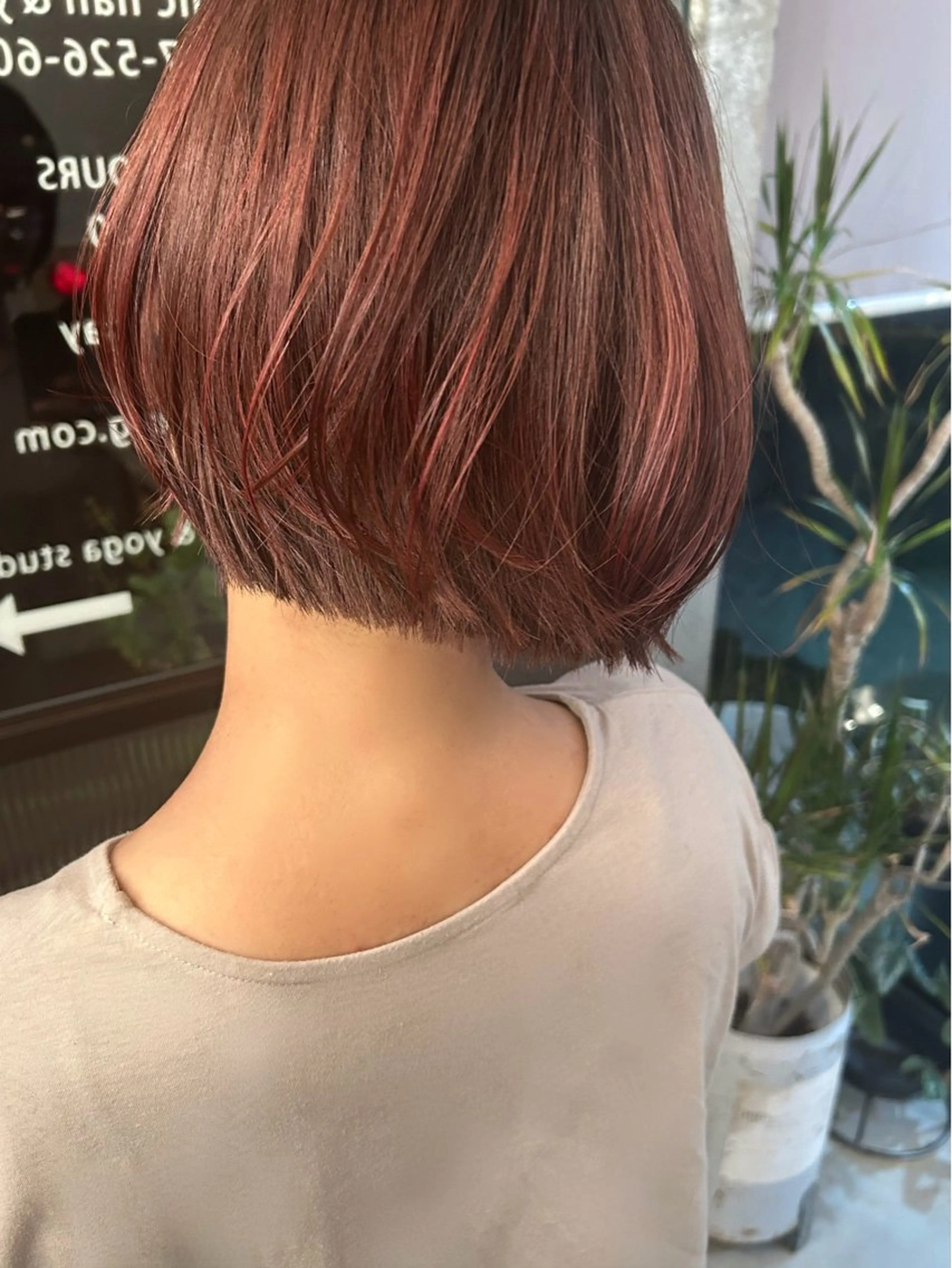 ショート URU organic hair所属・岸 優都里のヘアスタイル
