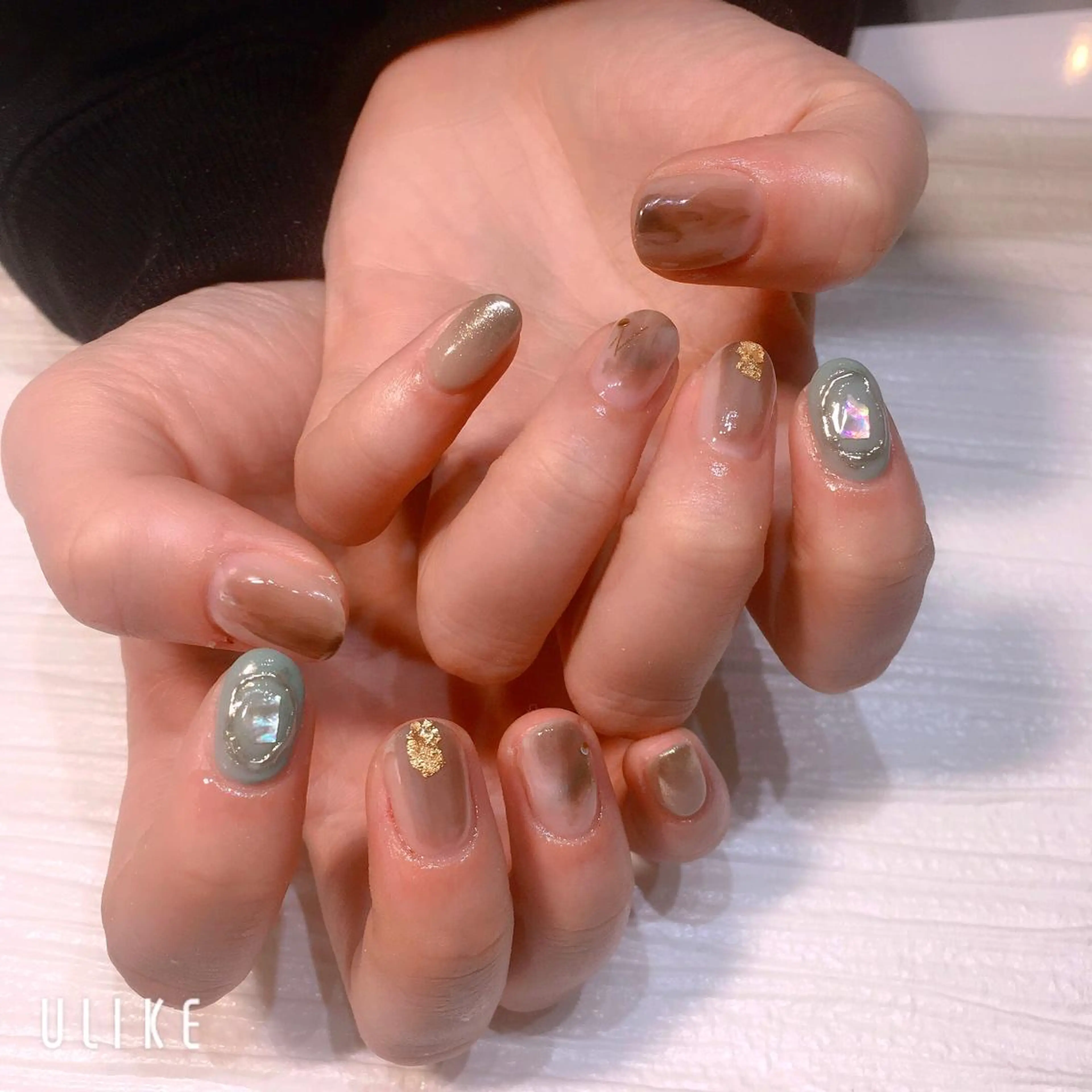 ネイル ブルー 成人式 BETTISH. KUMIKO☺︎︎のネイルデザイン