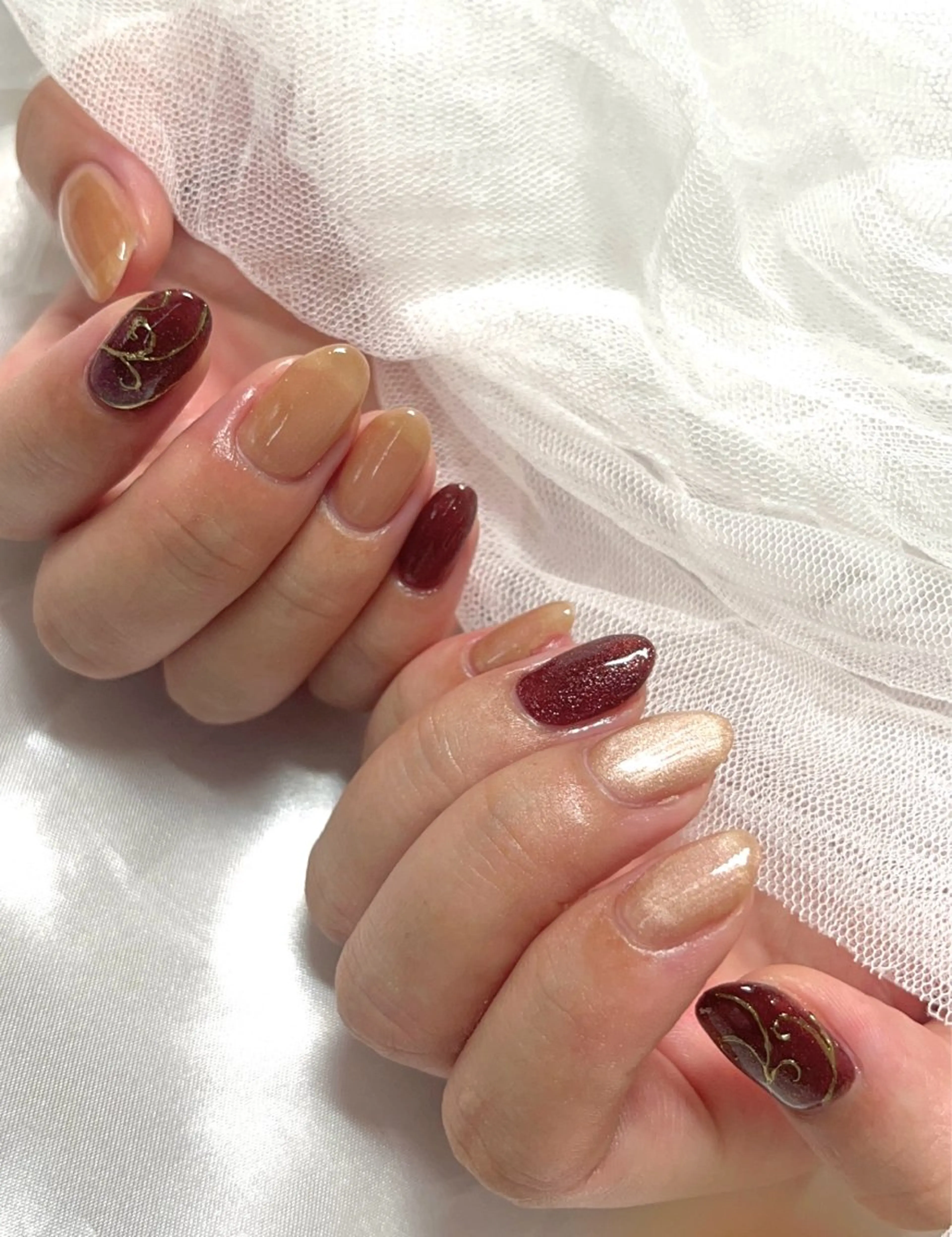 ネイル シンプルネイル Nail salon Loaのネイルデザイン