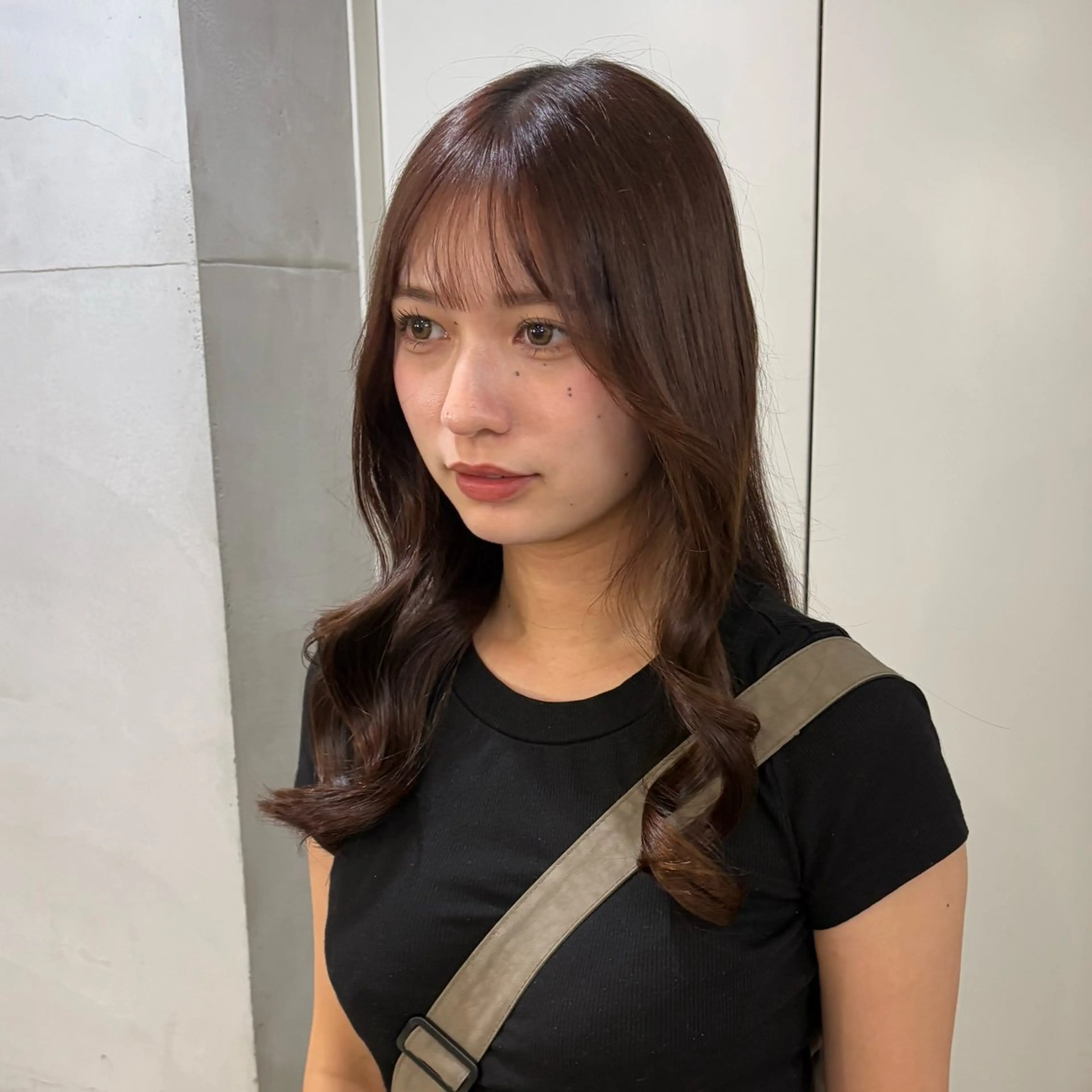 セミロング 👩🏼🪄ありむら もえ/京都駅🍐のヘアスタイル