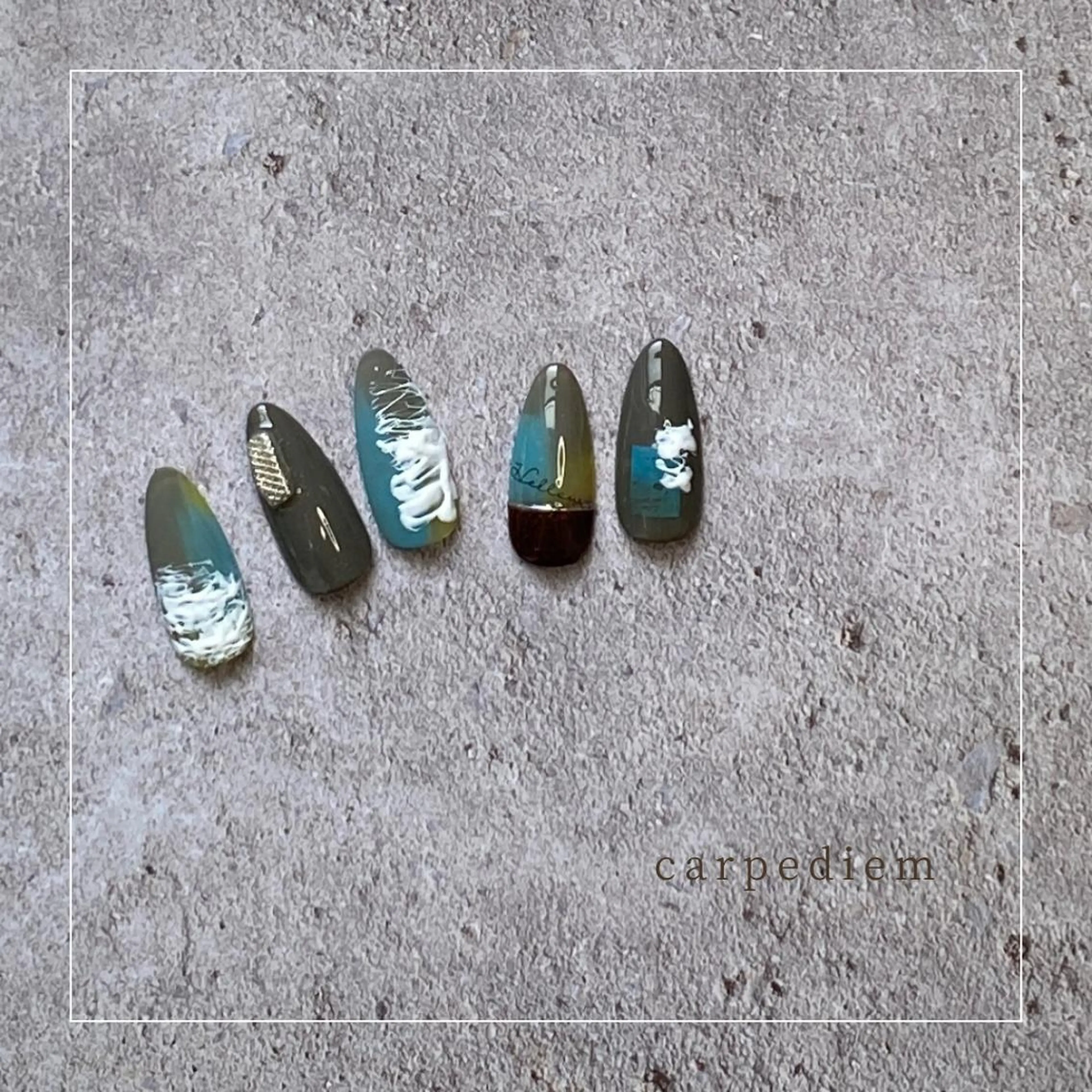 ネイル 城東区ネイルサロン carpediemのネイルデザイン