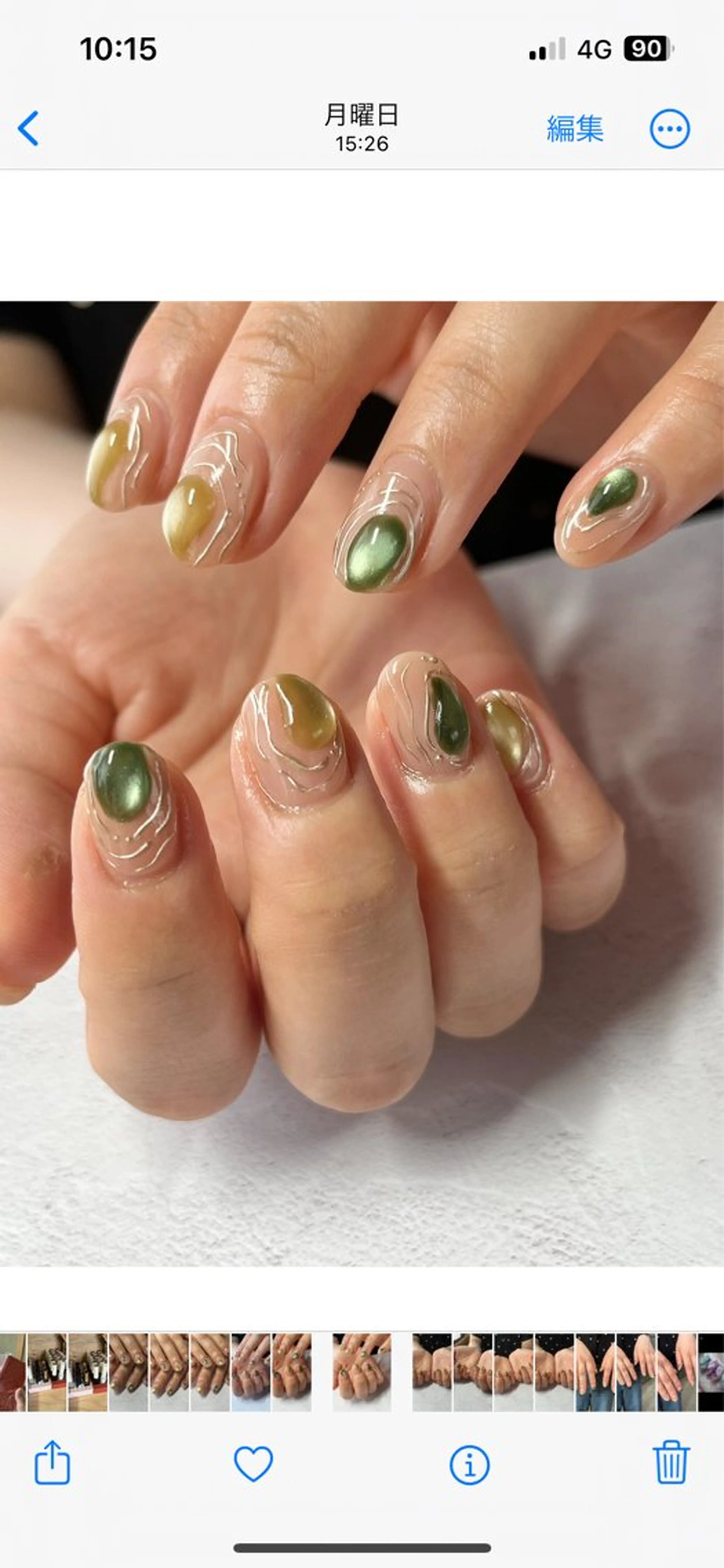 ネイル ハンドネイル MUKUTOU nail 　YUKIのネイルデザイン