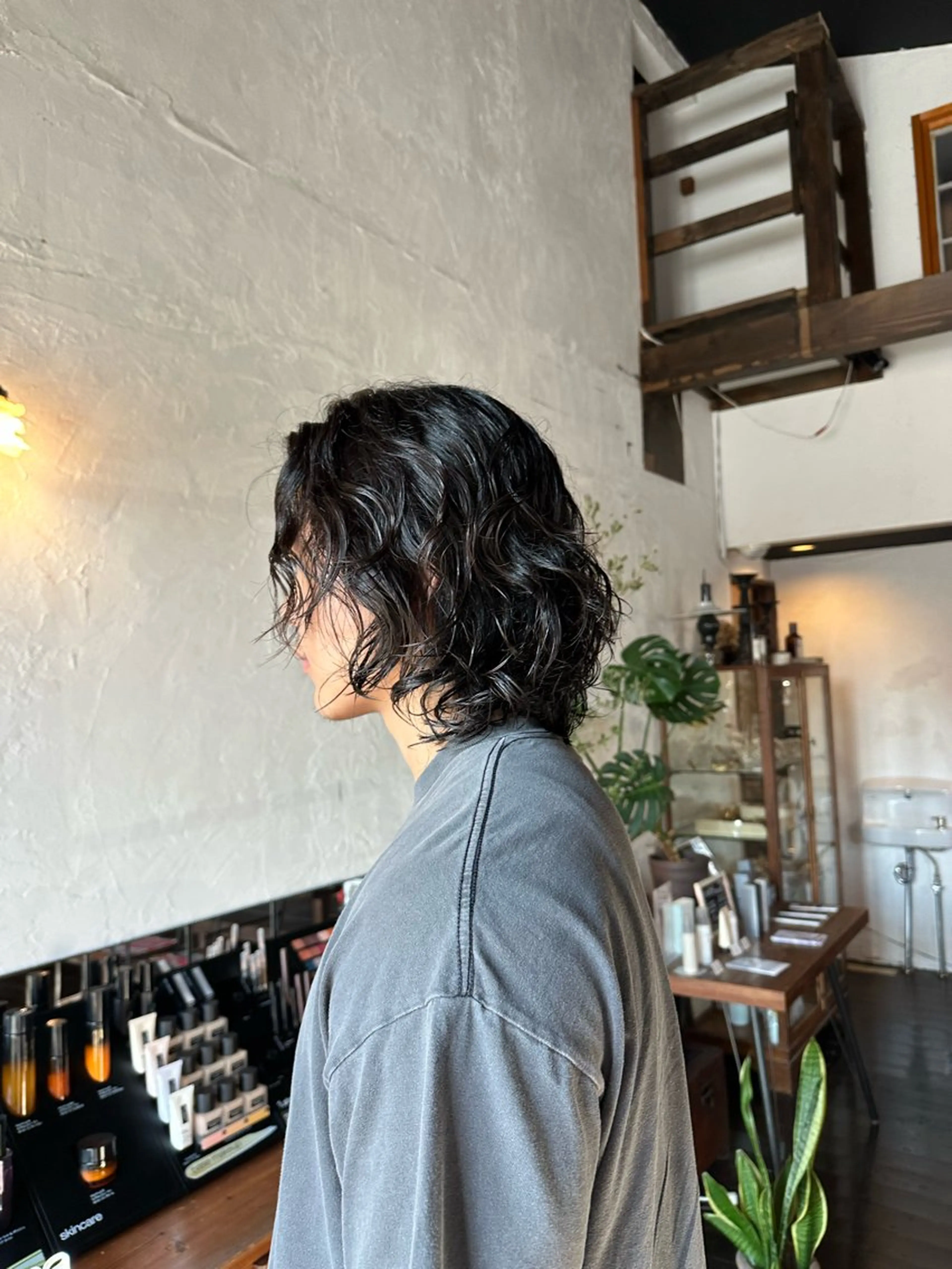 ミディアム パーマ メンズ ミディアムパーマ メンズパーマ 🦖ノザワ リンカ🦖のヘアスタイル