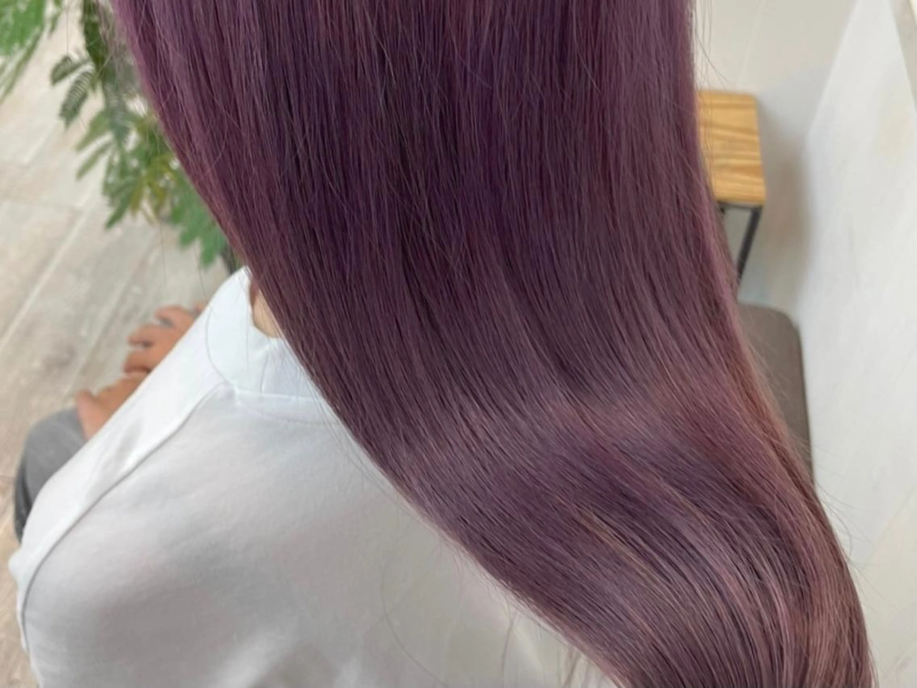 ロング カラー パーマ ヘアアレンジ アディクシーカラー ケアカラー 髪質改善 トリートメント ストレートパーマ カット トリートメント ヘッドスパ ヘアケア特化型サロン newi 梅田のヘアスタイル