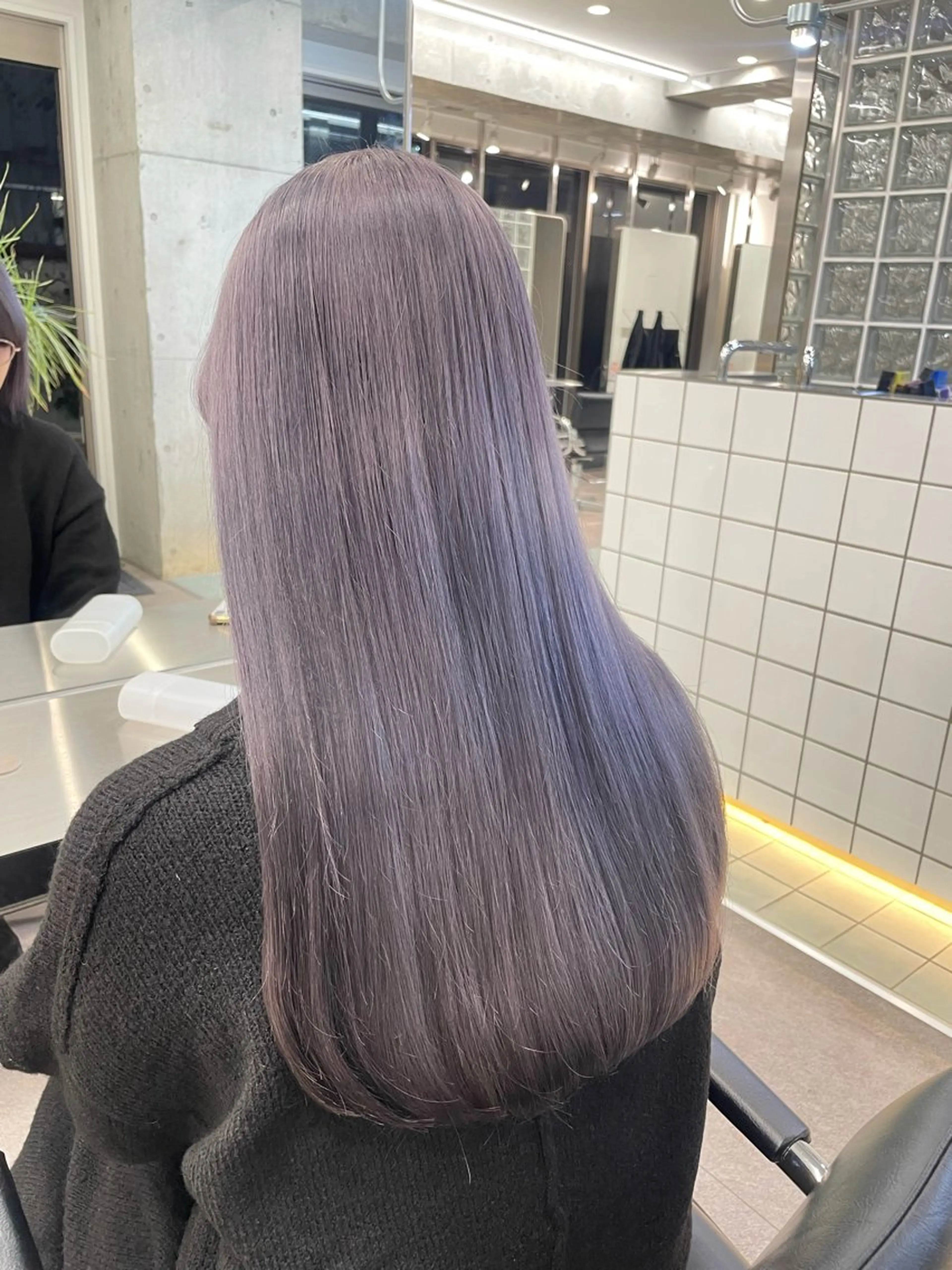 ロング カラー 🐯ミルクティーベー ジュ/大雅🐯のヘアスタイル