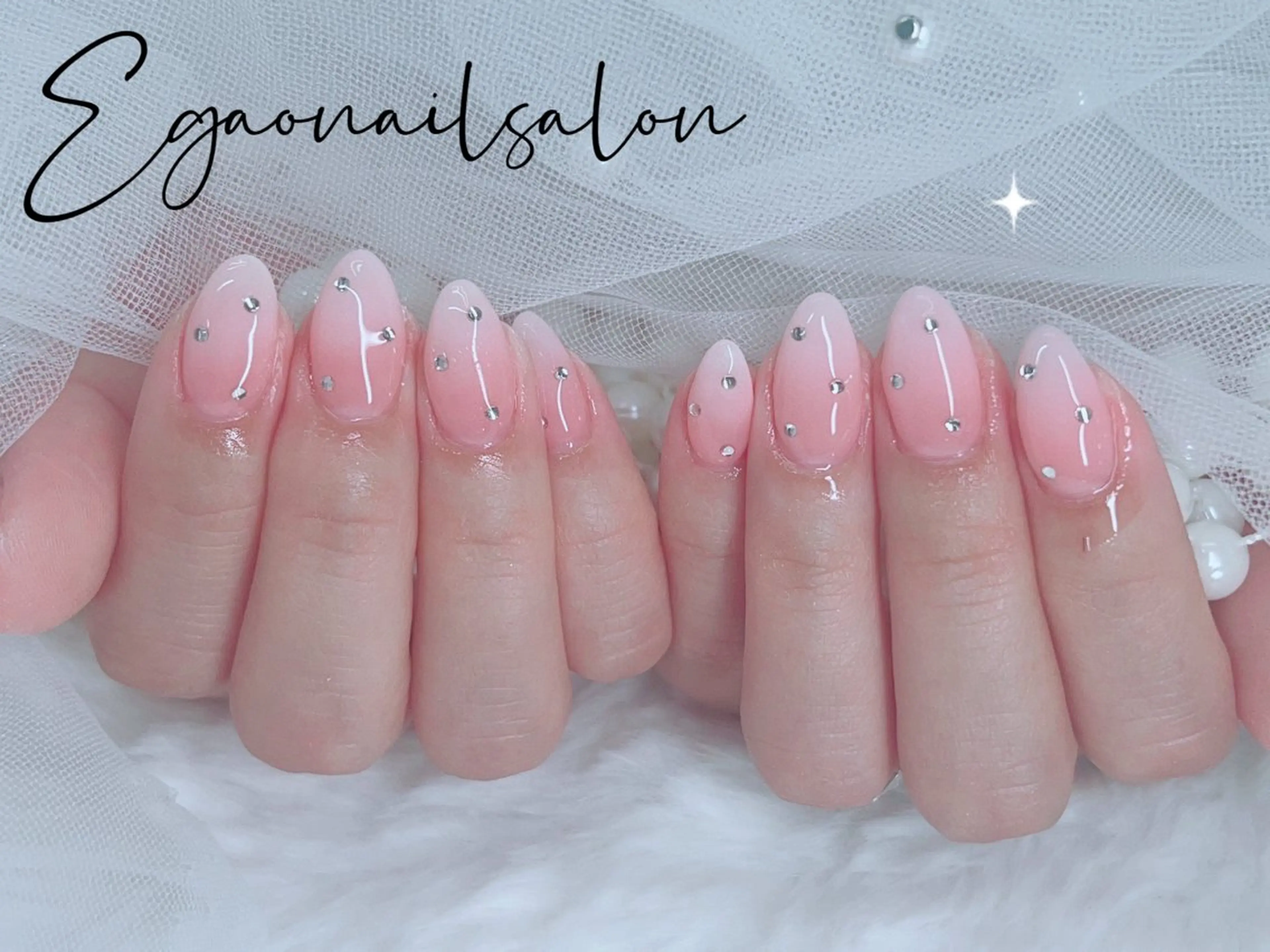 ネイル アートネイル フットネイル フレンチネイル ジェルネイル グラデーション ハンドネイル Egao Nail Salonのネイルデザイン