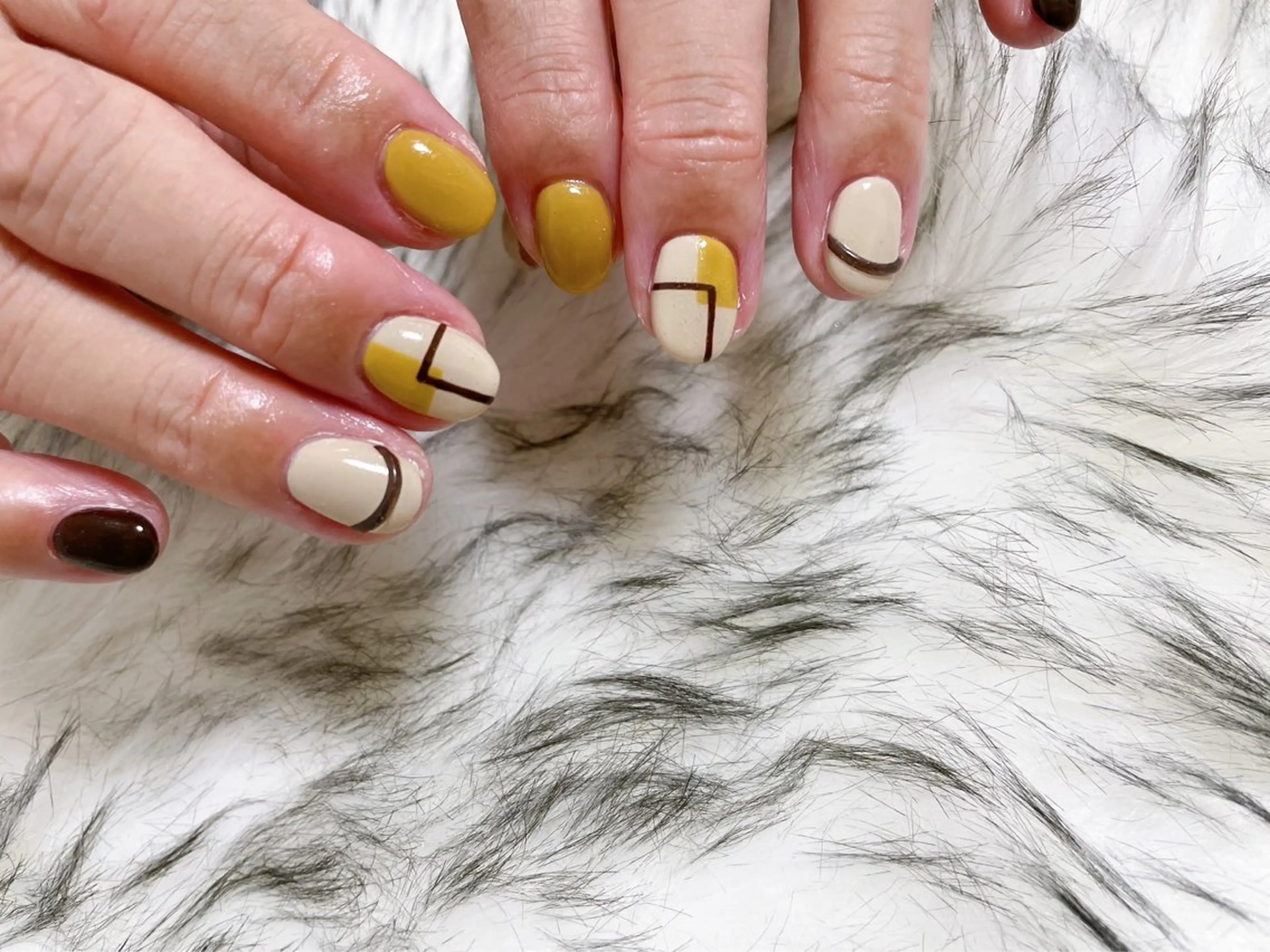 ネイル ジェルネイル 韓国ネイル メンズネイル パラジェル kiki nail たまプラーザのネイルデザイン