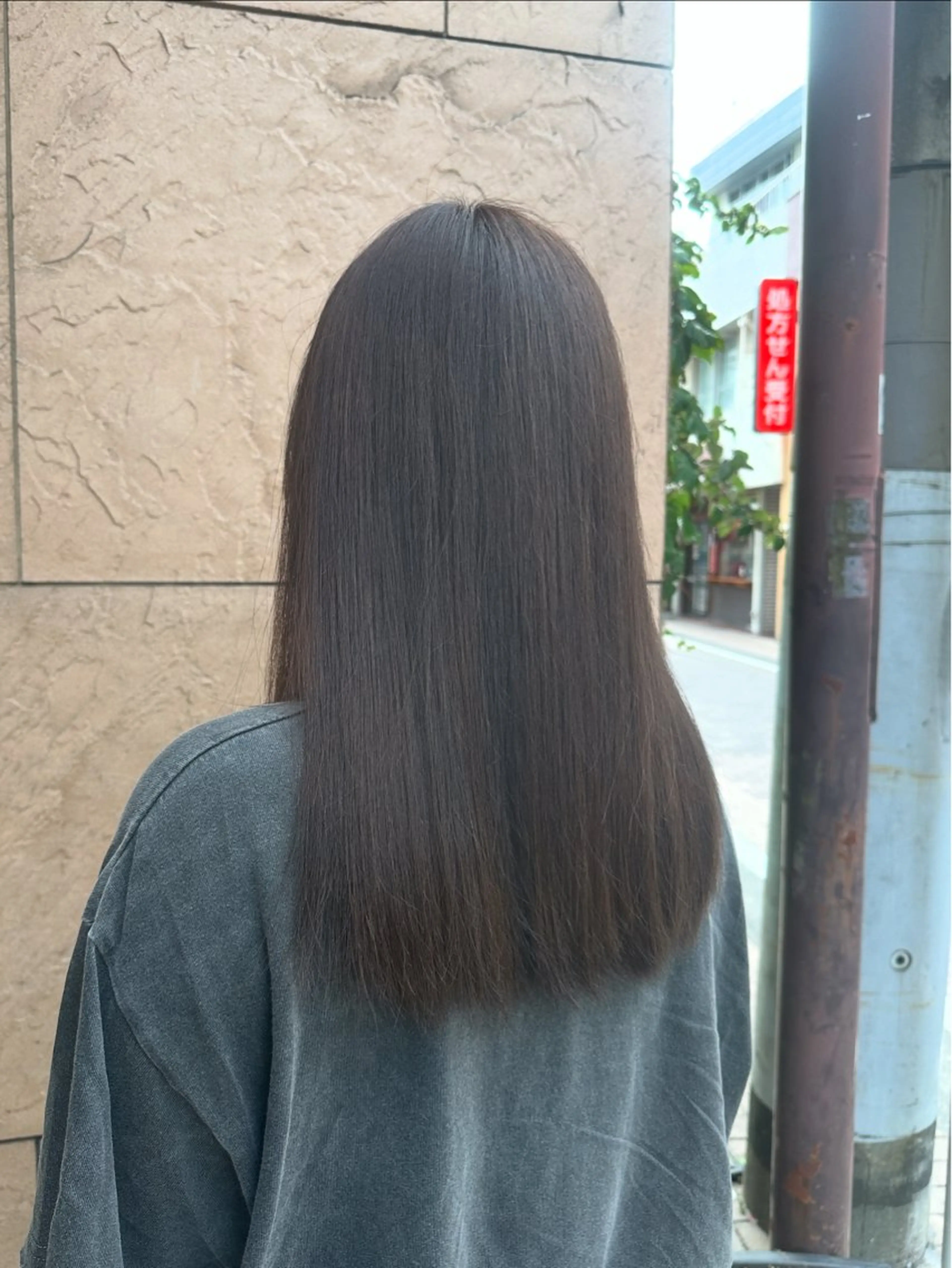 ロング カラー ヘアカラー トリートメント 暗髪/艶カラー /yaekaのヘアスタイル