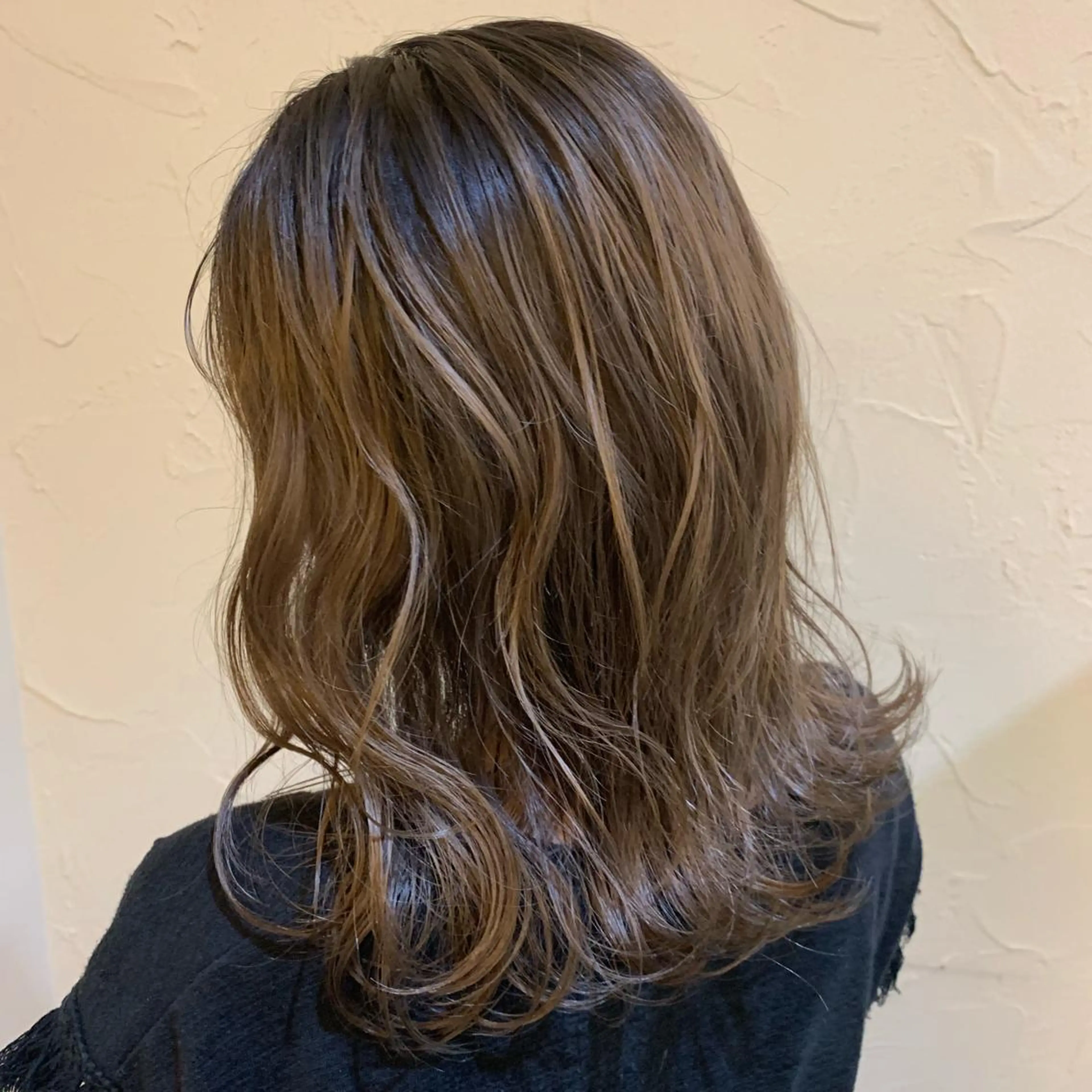 ミディアム カット 縮毛矯正 トリートメント 🟤TAP🟤 木曳野　金沢店のヘアスタイル