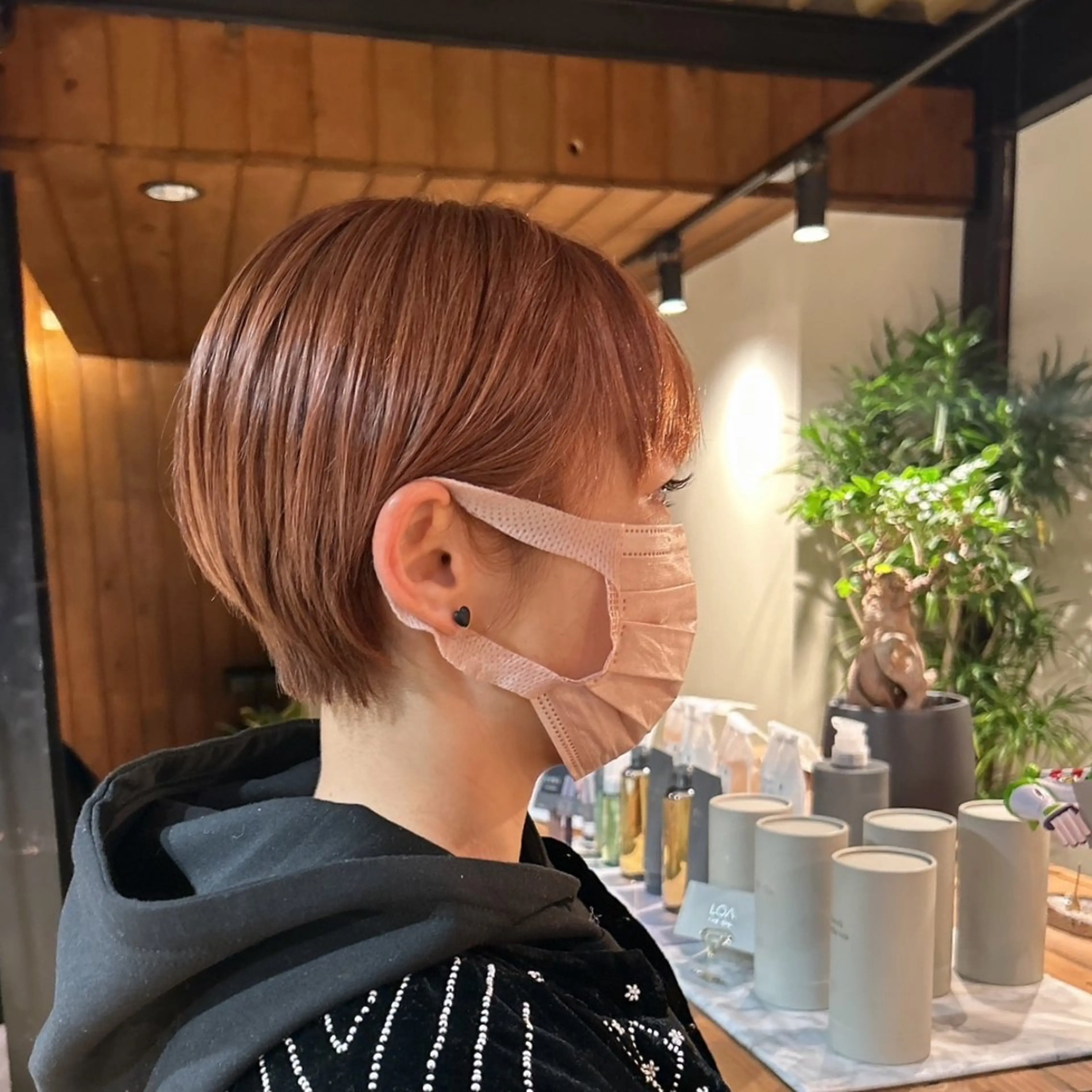 ショート ショートボブ ボブ ショートヘア O.hair designers所属・シールエクステ🎀 ホシノ🕒ユウカのヘアスタイル