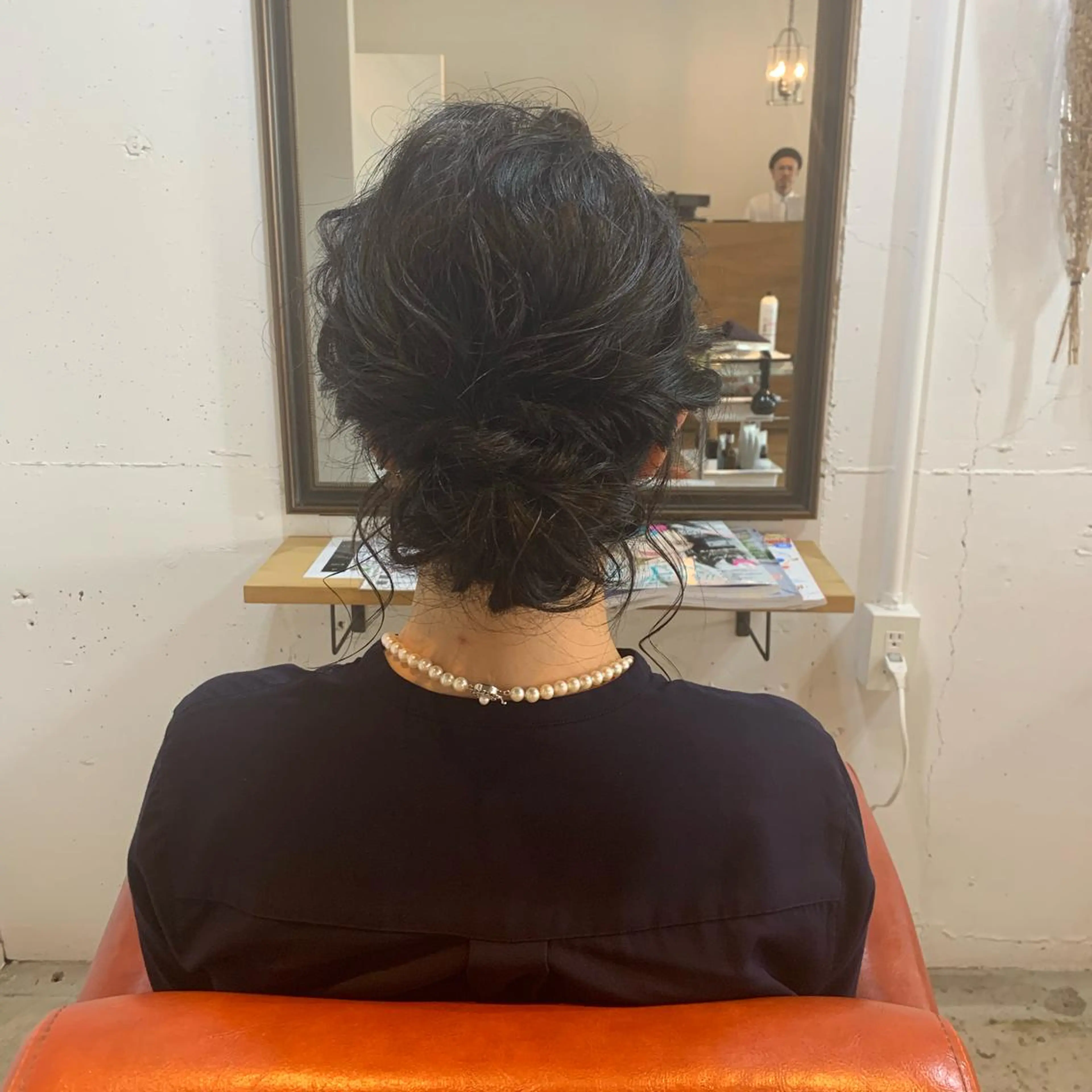 セミロング ヘアアレンジ 博多|Sakurai Ayumiのヘアスタイル