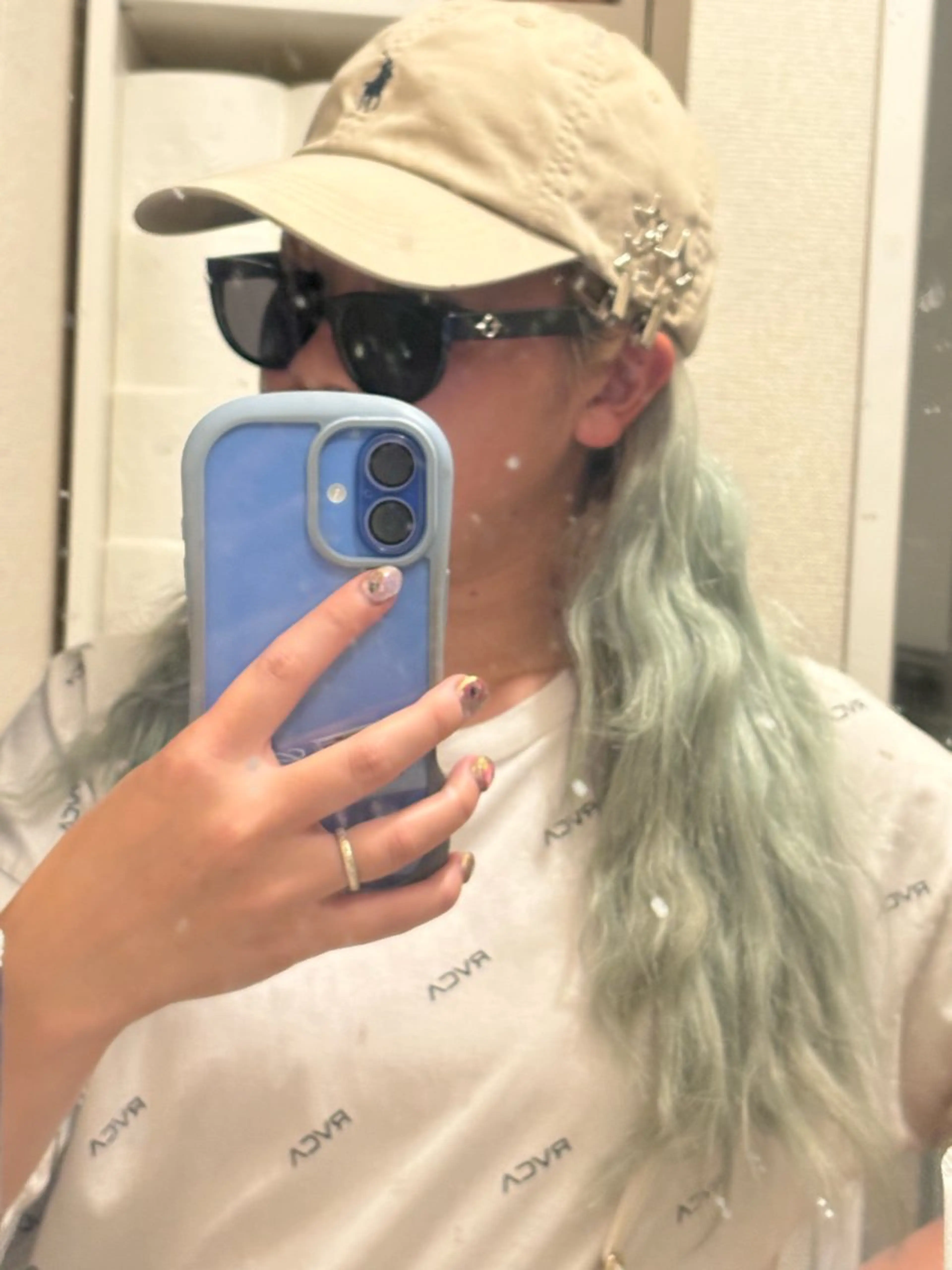 ロング ヘアカラー agu hair fonte   大泉学園所属・園田 彩音のヘアスタイル