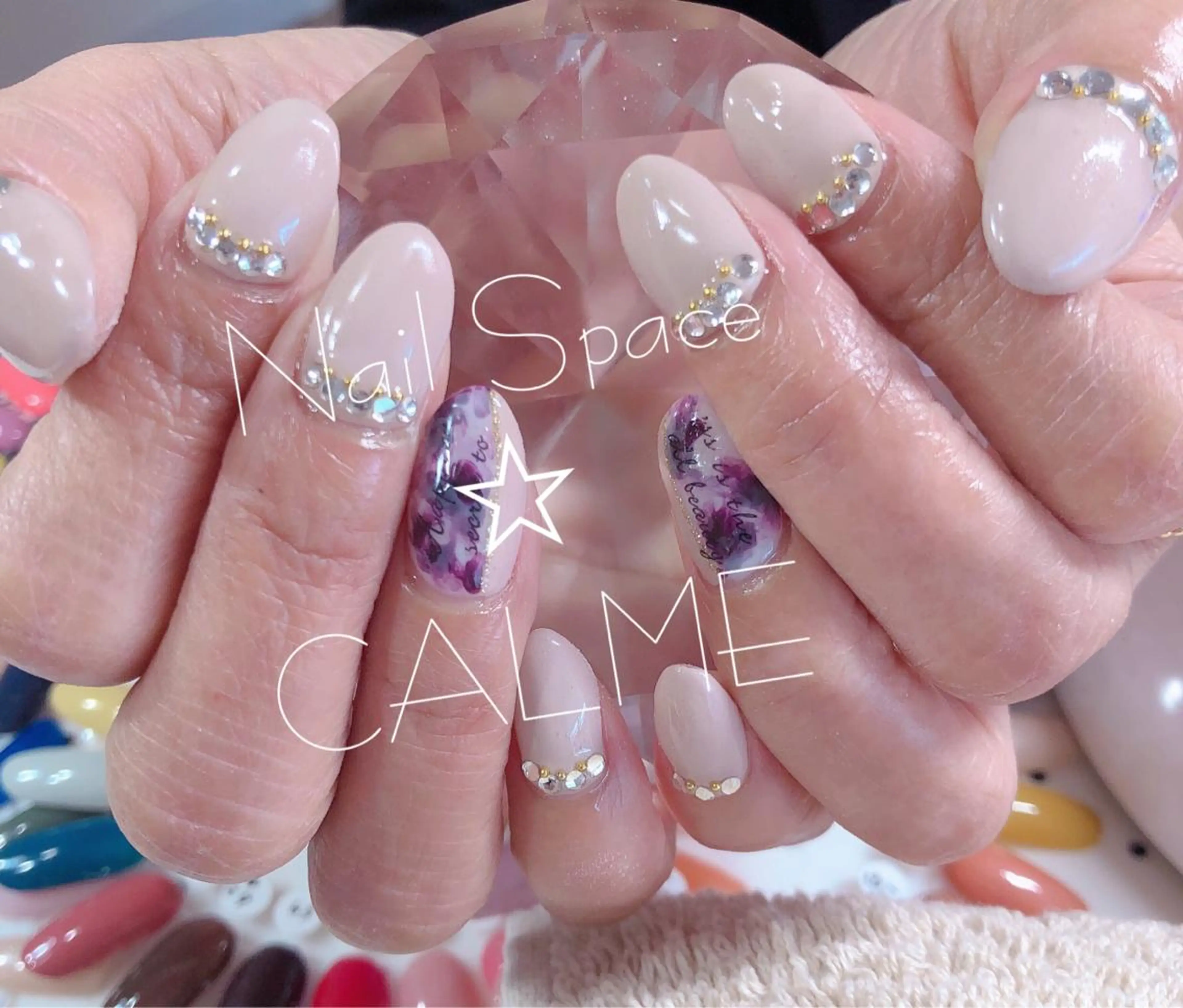 ネイル Nail space CALMEのネイルデザイン