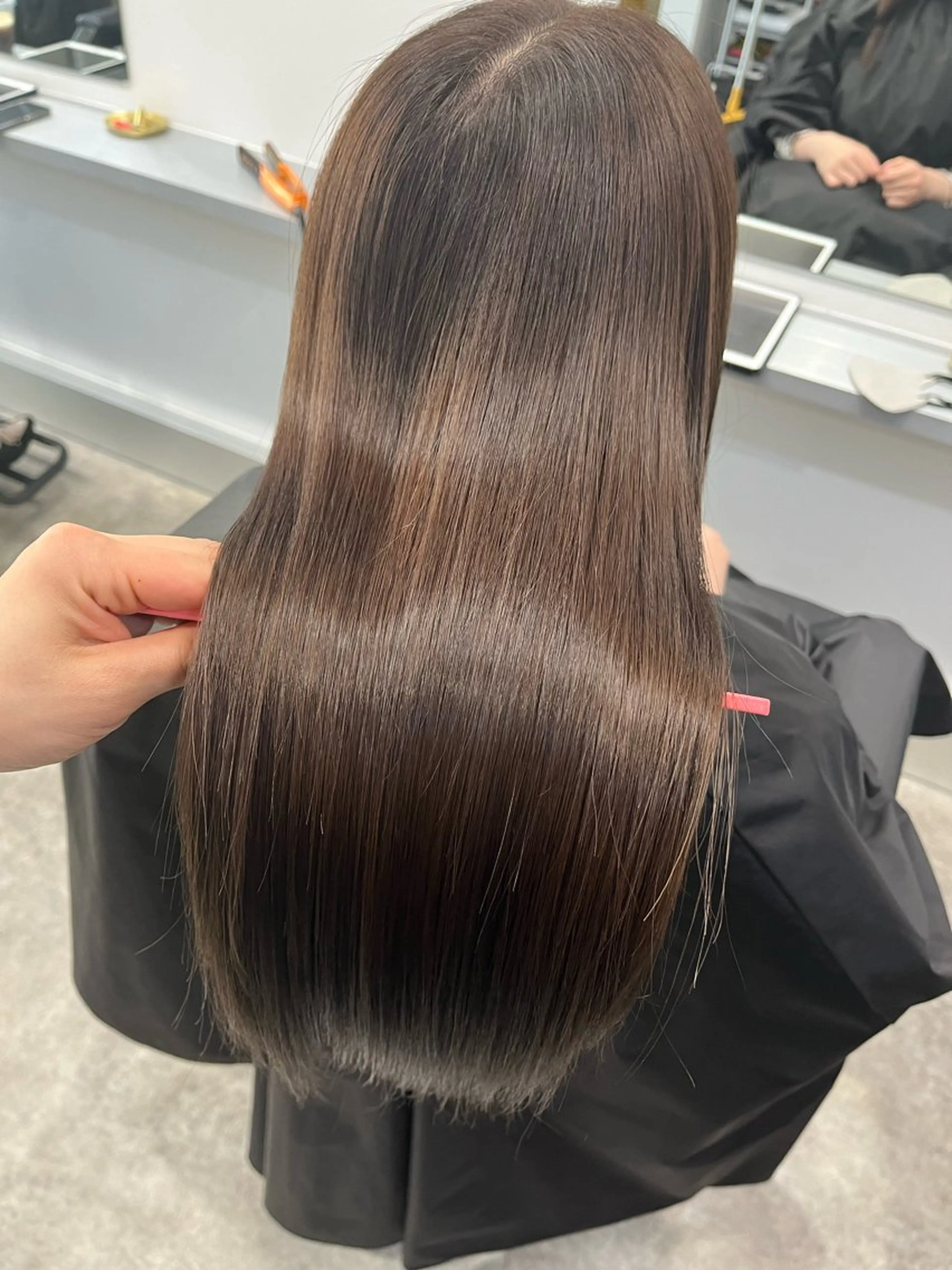 カラー 髪質改善 ヘアカラー ENVY(エンヴィ)所属・丁寧なカウンセリング 🌱ikumi🌱のヘアスタイル