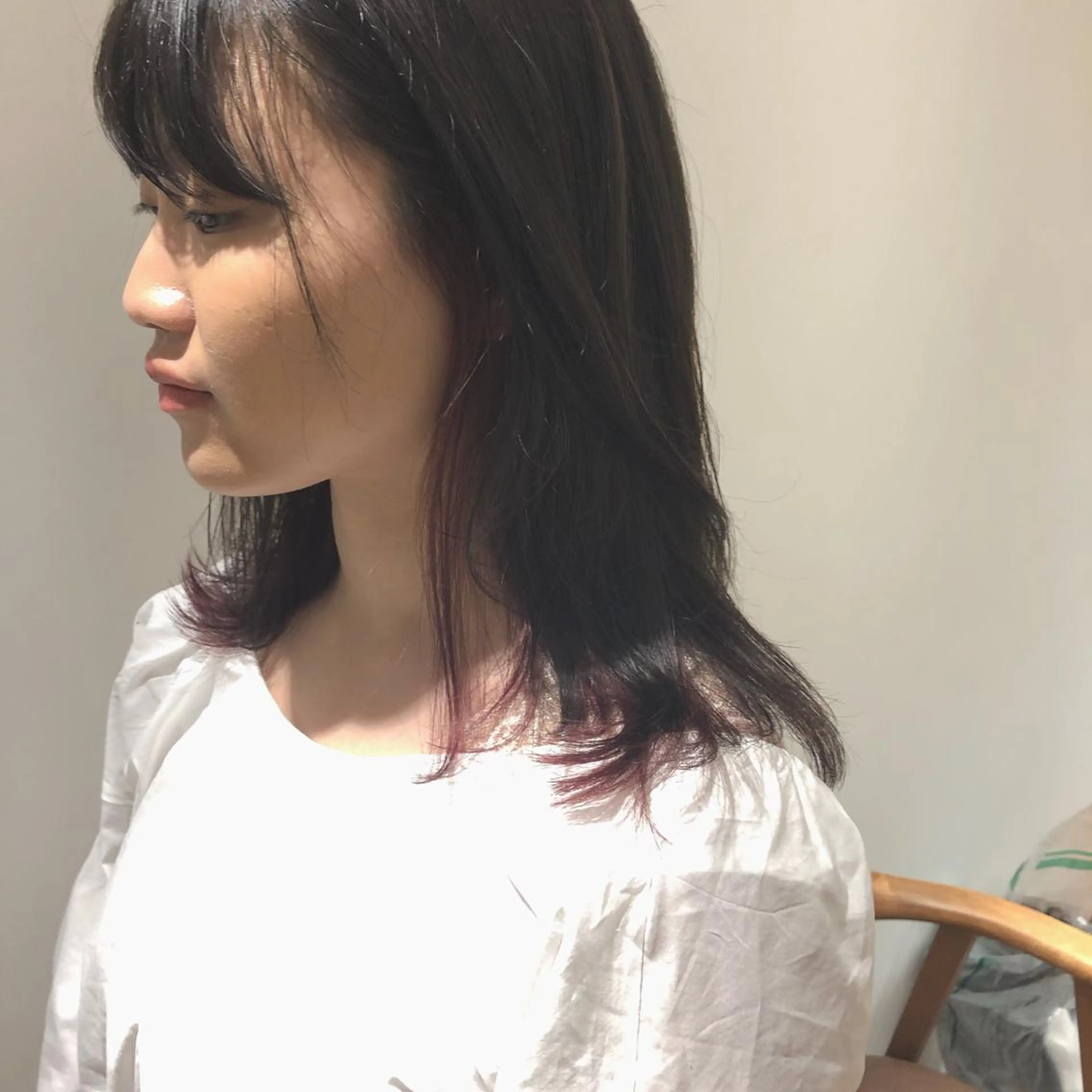 ミディアム カラー IVORY.所属・🟩白髪ぼかし/ボブ /ショートヘア/大司のヘアスタイル