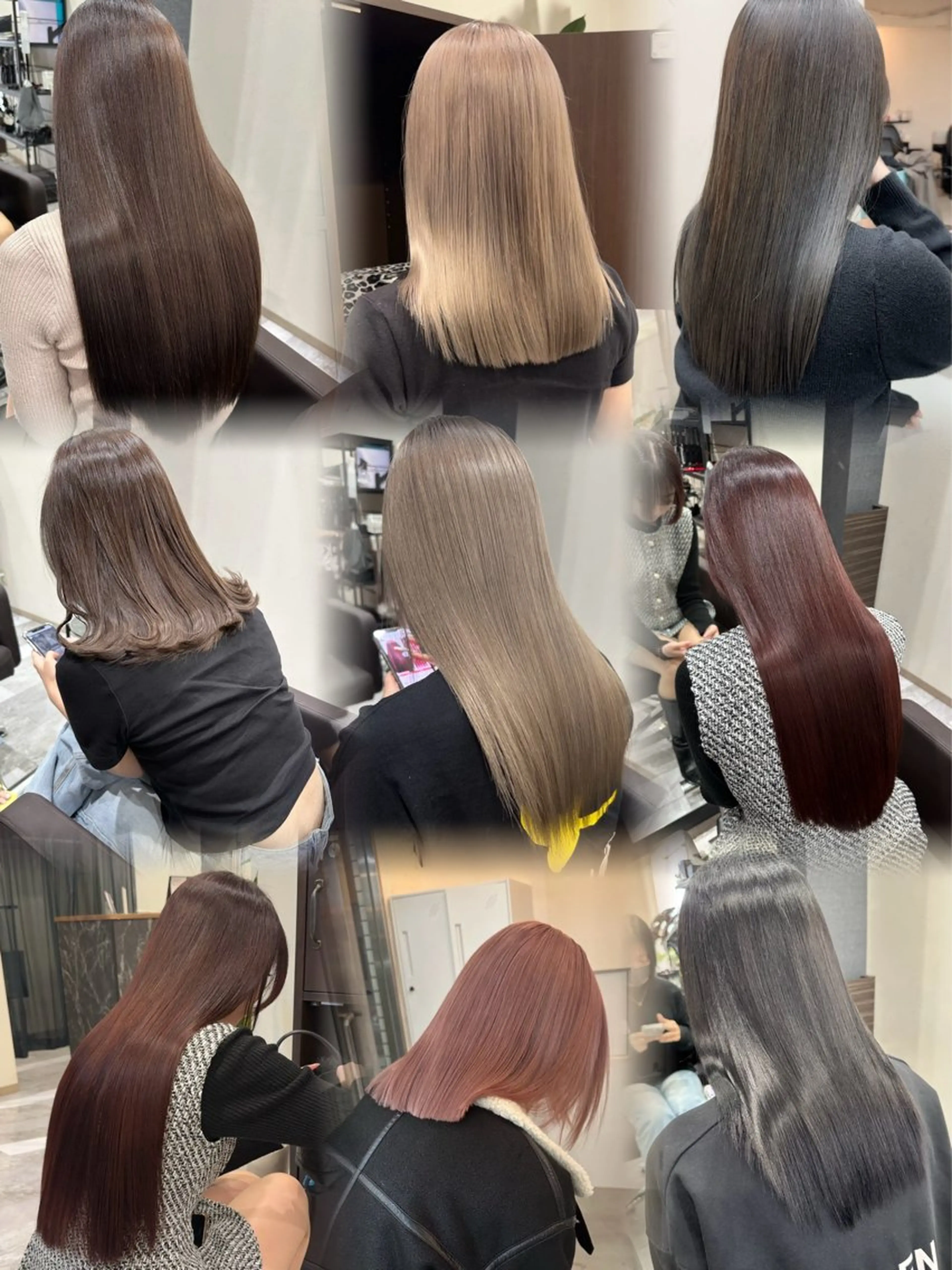 セミロング カット 縮毛矯正 トリートメント pino.【ピノ】所属・pino代表ナガタ ユースケ/荻窪美容室のヘアスタイル