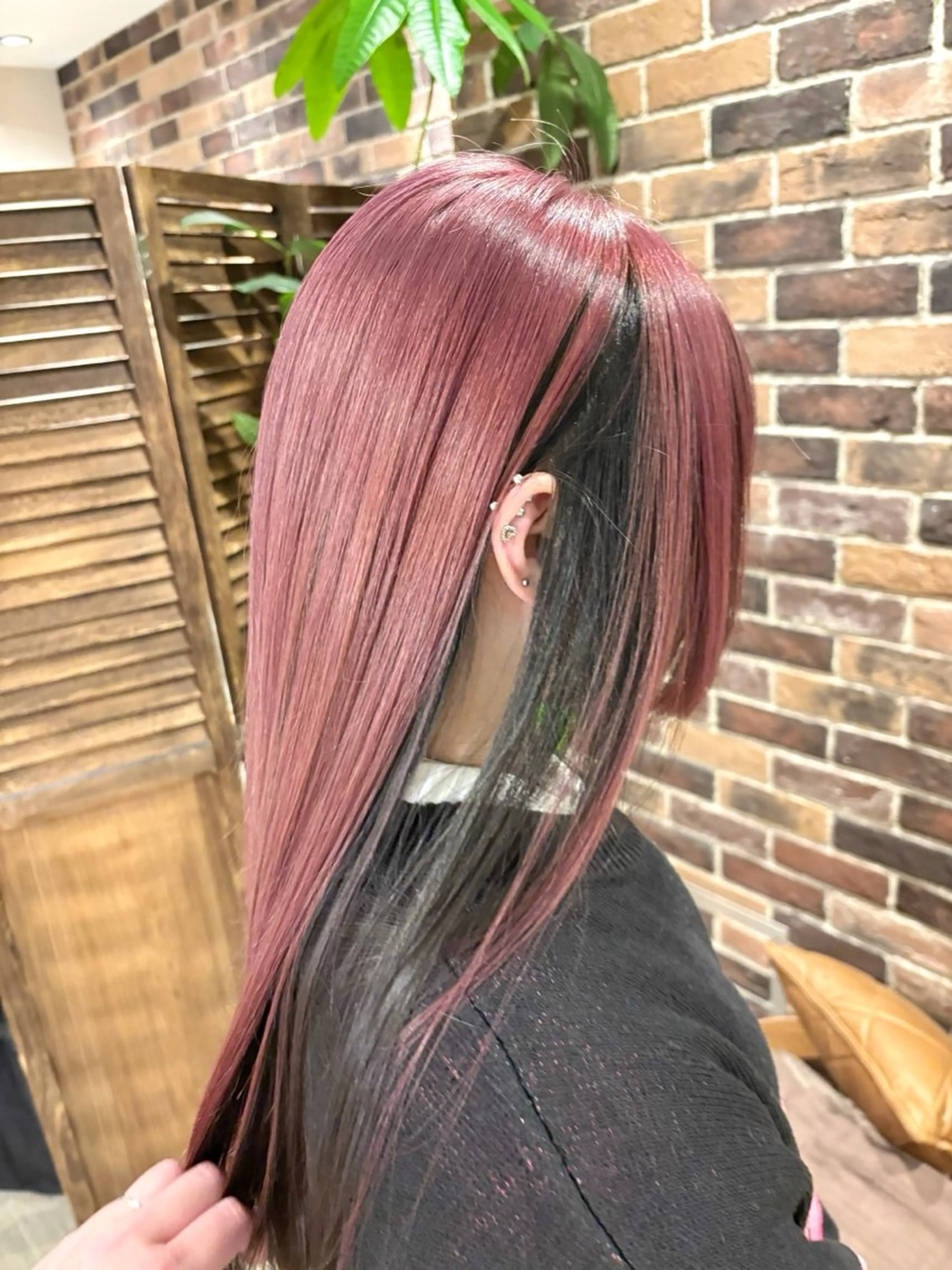 デザインカラー✨アンブレラ、インナーカラー、裾カラーなど（ブリーチ込み）の写真