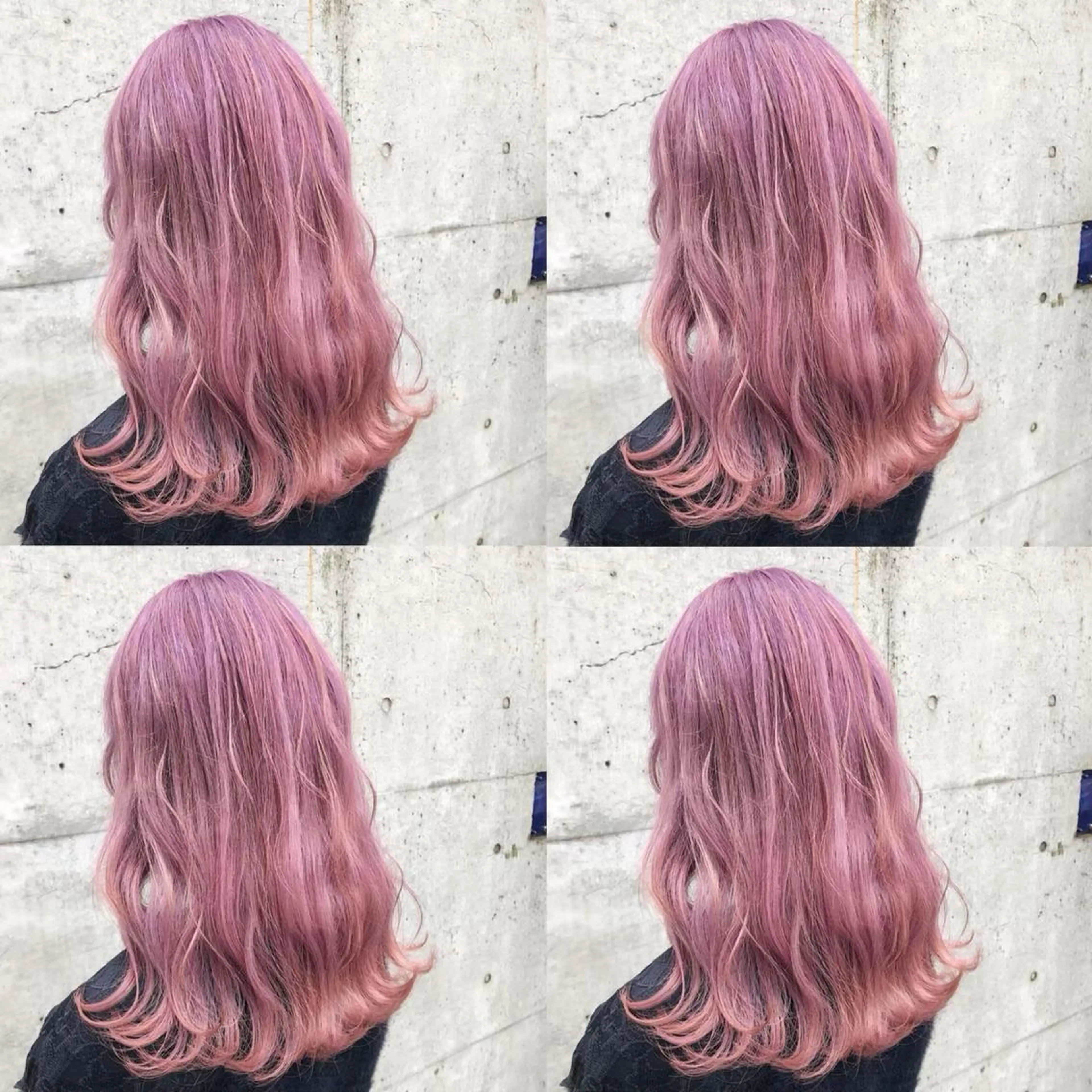 セミロング カラー ヘアアレンジ ネイル マツエク・マツパ メンズ人気NO,1 Genieジーニーのヘアスタイル