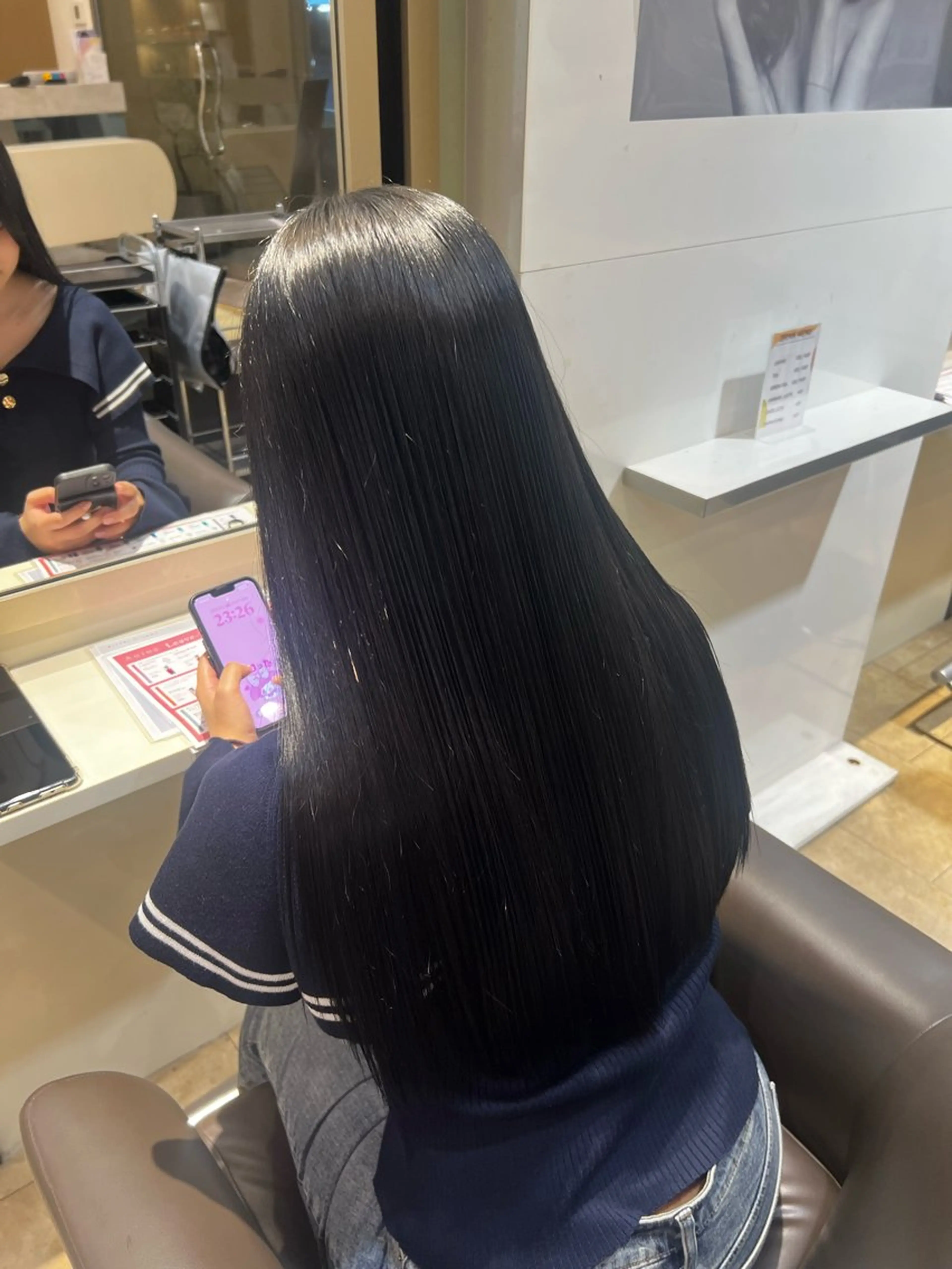 ロング カラー カット トリートメント hina/トレンド スタイルNo.1🎀のヘアスタイル