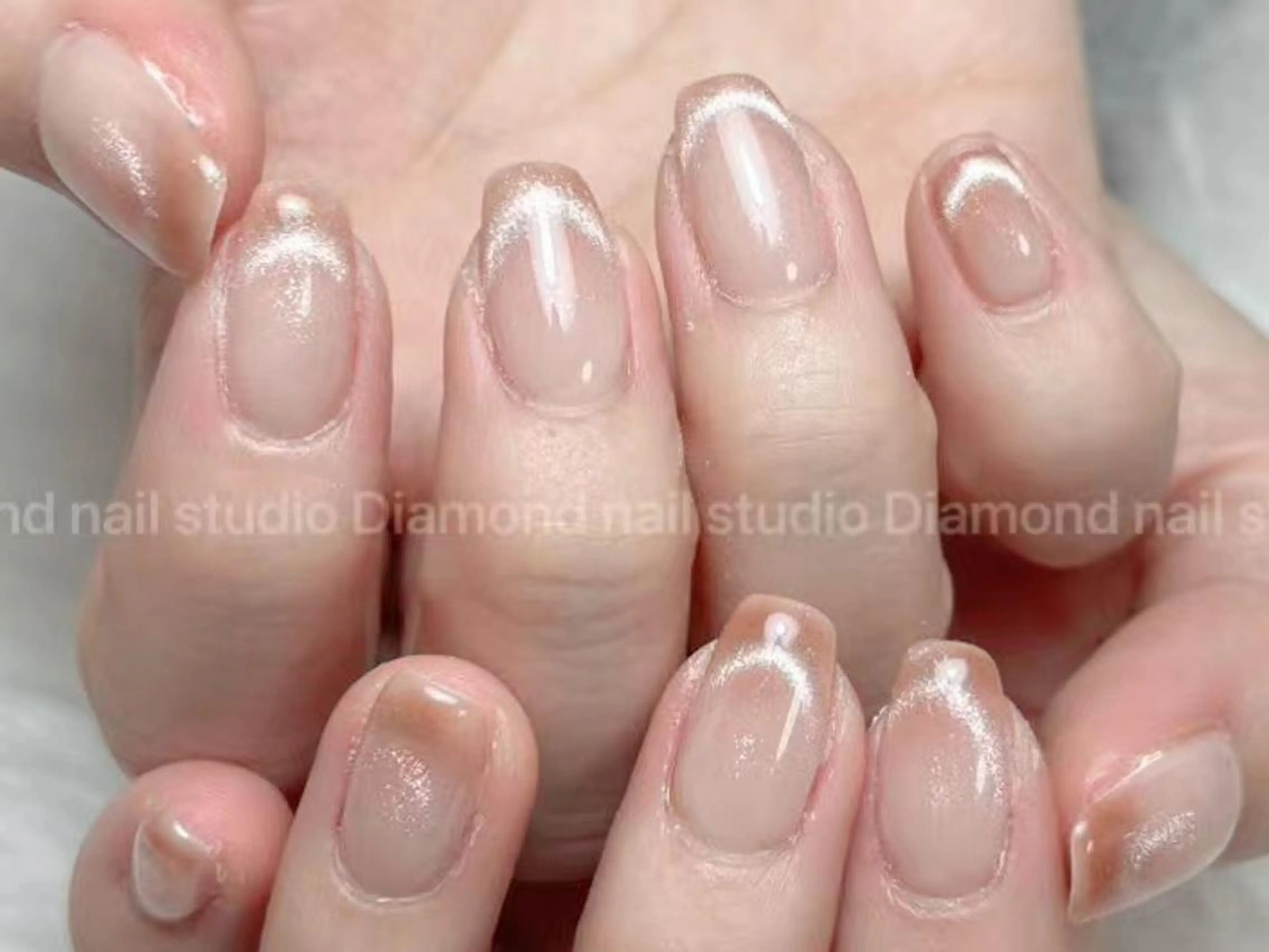 12月⭐️オフ無料⭐️ 🎀HAND-ガラスフレンチ/ミラーフレンチ/マグネットフレンチの写真