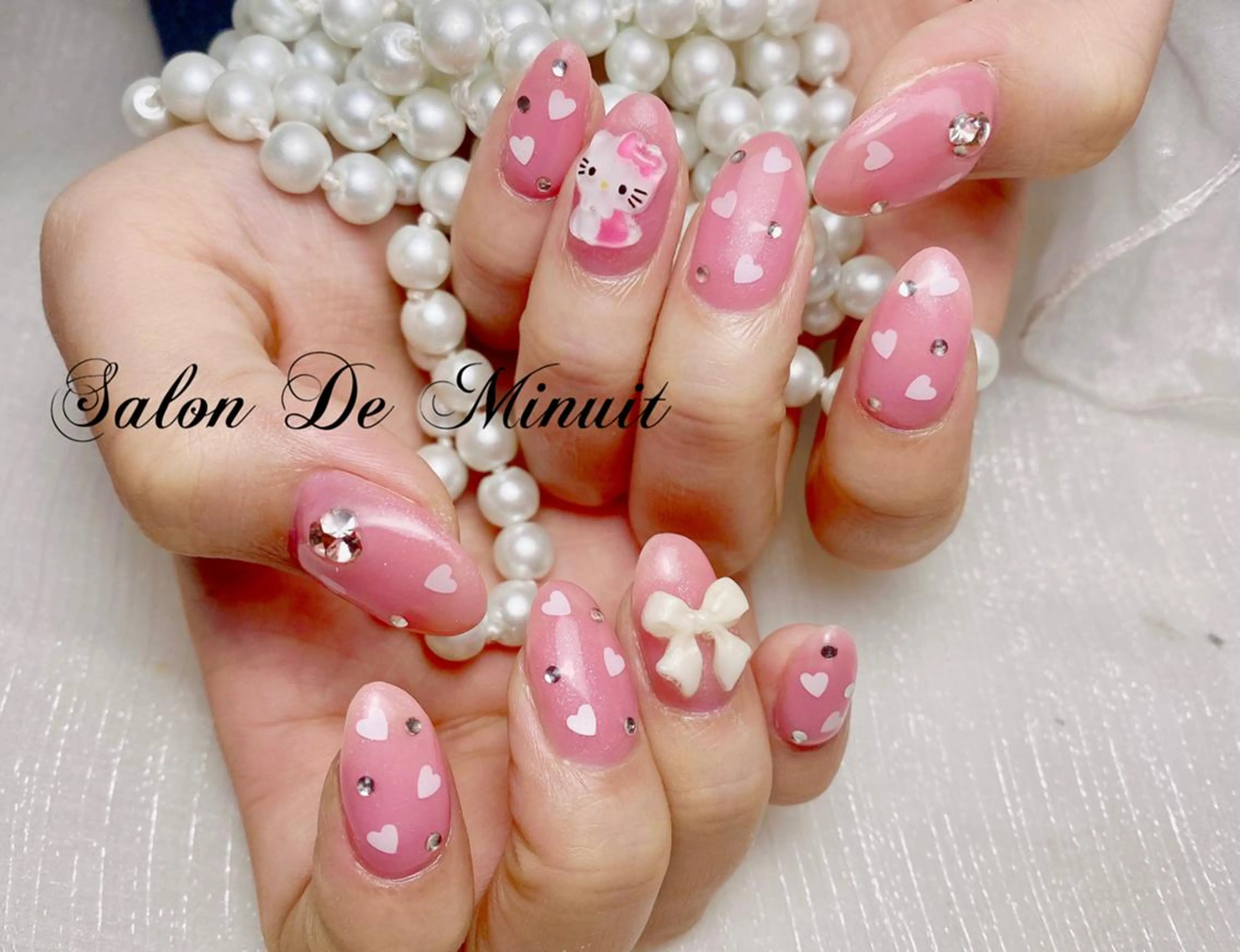 ネイル ハンドネイル ハンドケア Momo 🤍のネイルデザイン