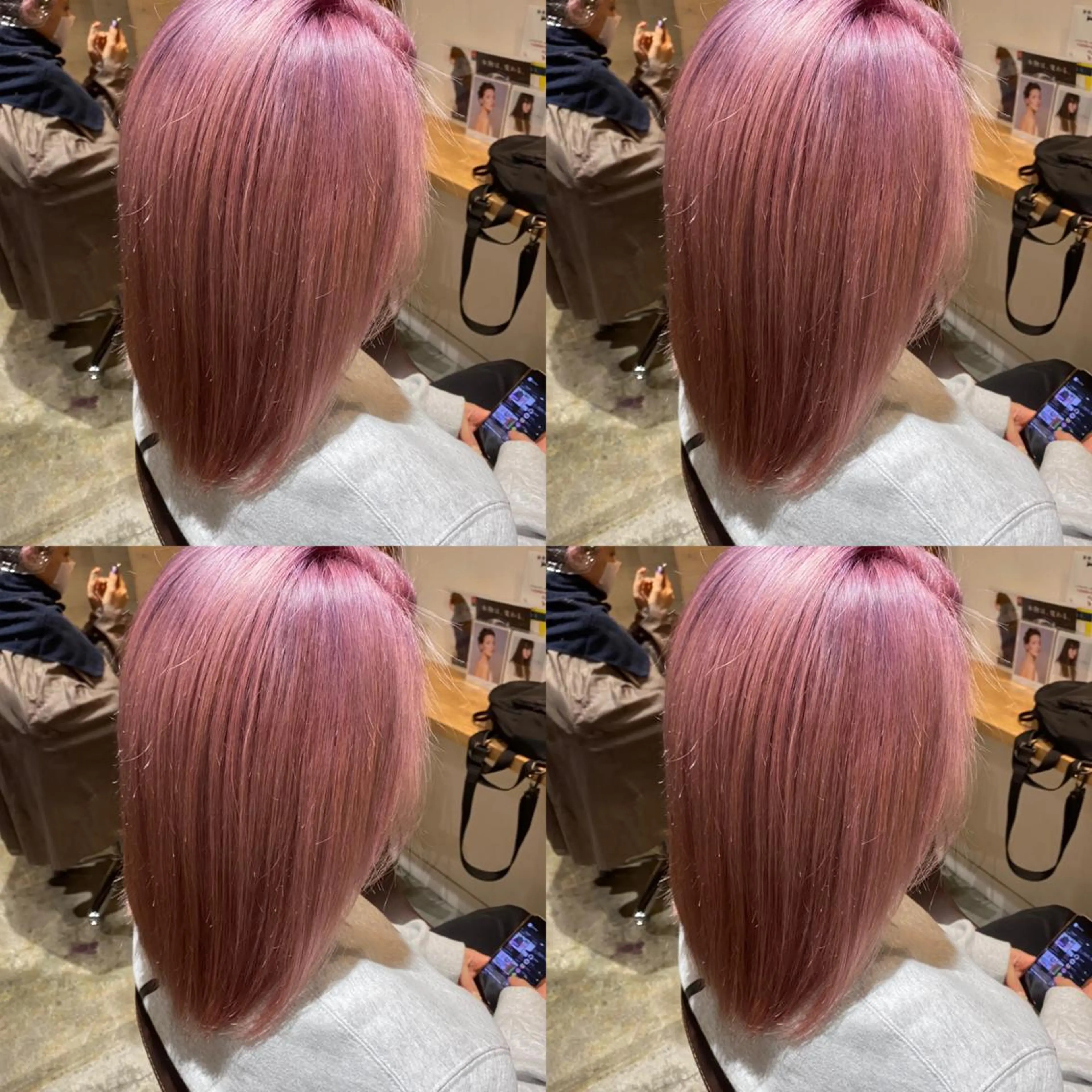 セミロング カラー カット ヘアカラー トリートメント レイヤー×髪質改善 マネージャー安藤光司のヘアスタイル