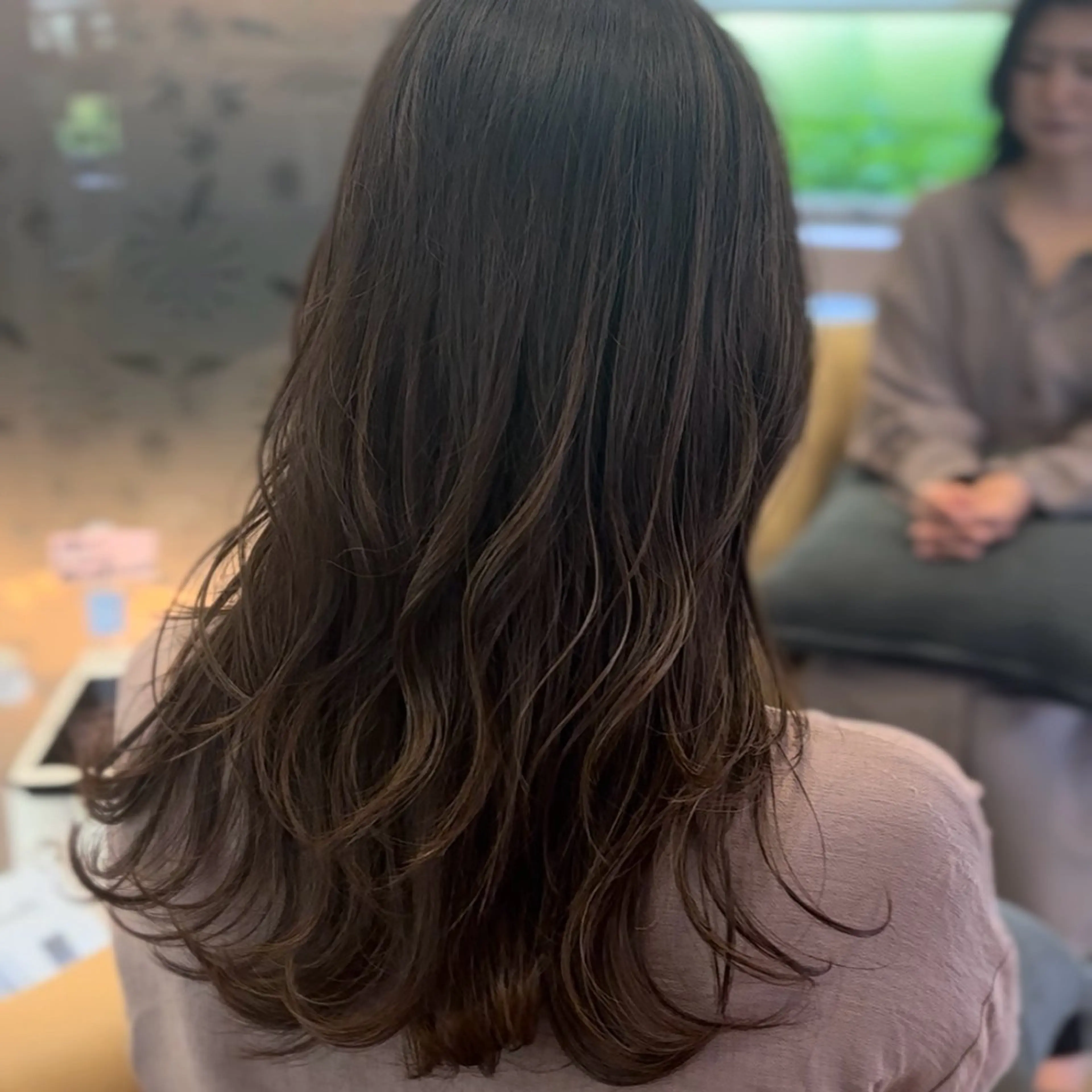 ロング ハイライト レイヤーカット ヘアカラー 奈良/登美ヶ丘/ ユウタのヘアスタイル