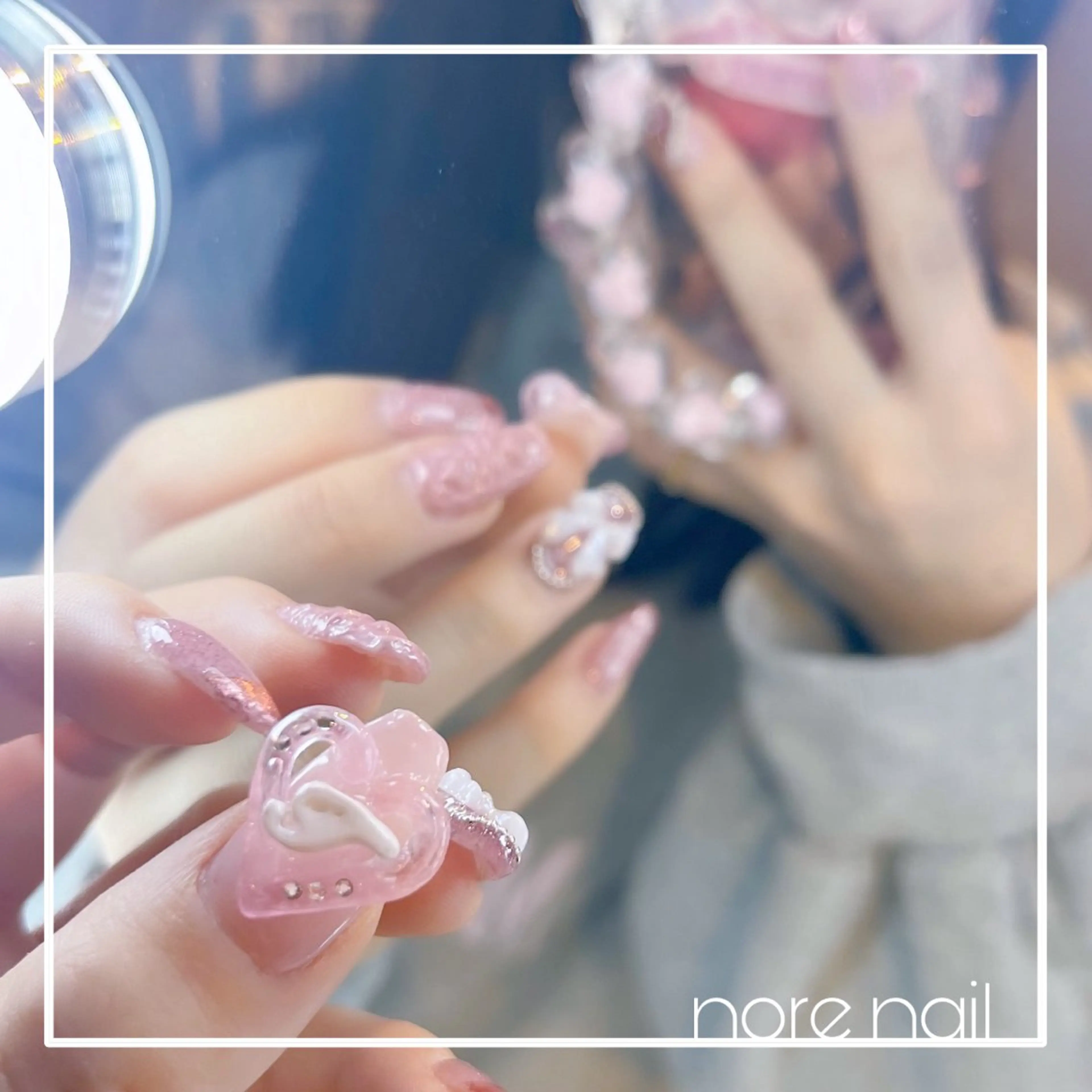 ネイル フラッシュネイル ハンドネイル nore nail所属・nore nailのネイルデザイン