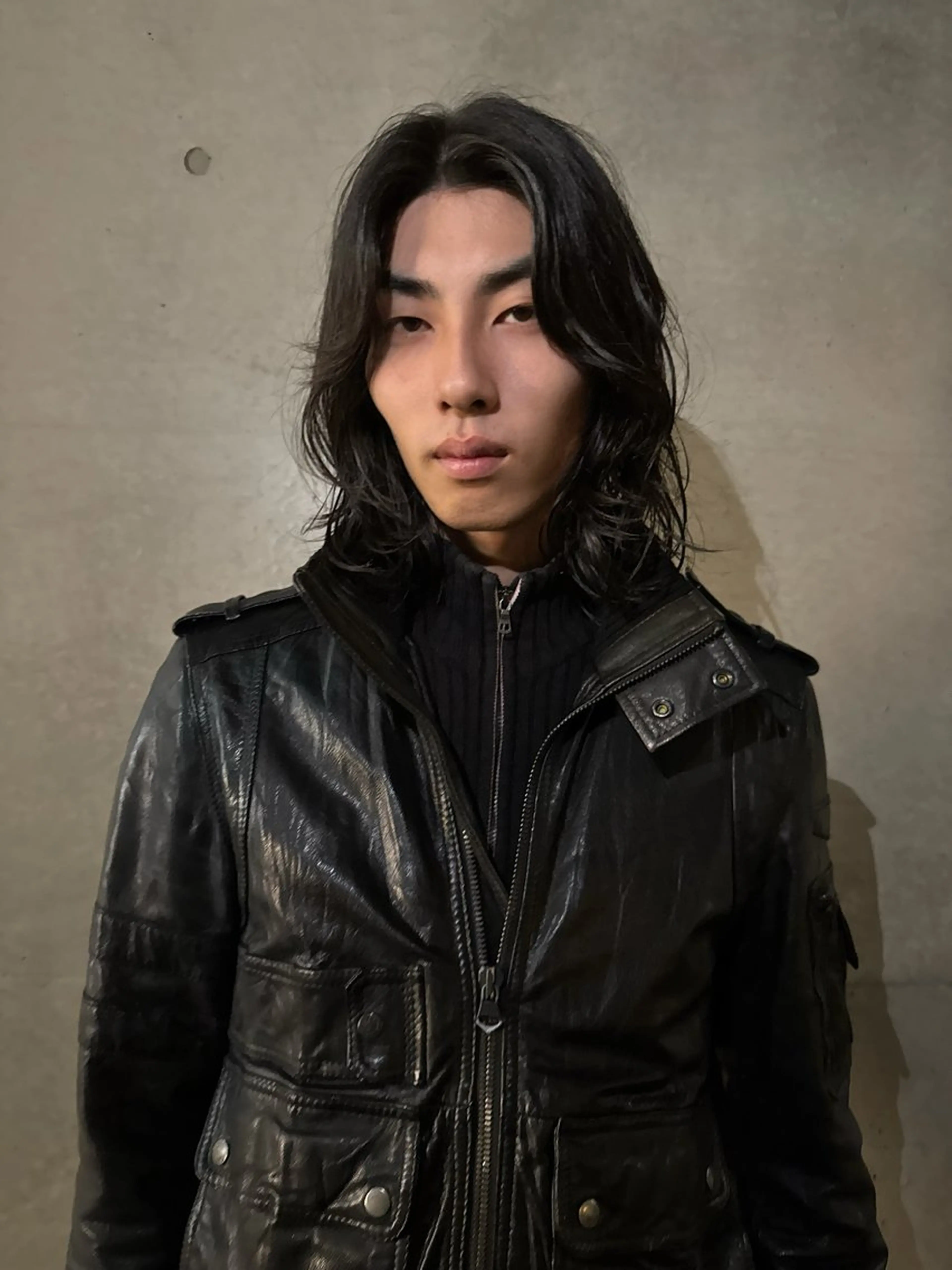 ミディアム メンズ カット 神田橋 翔太郎のヘアスタイル