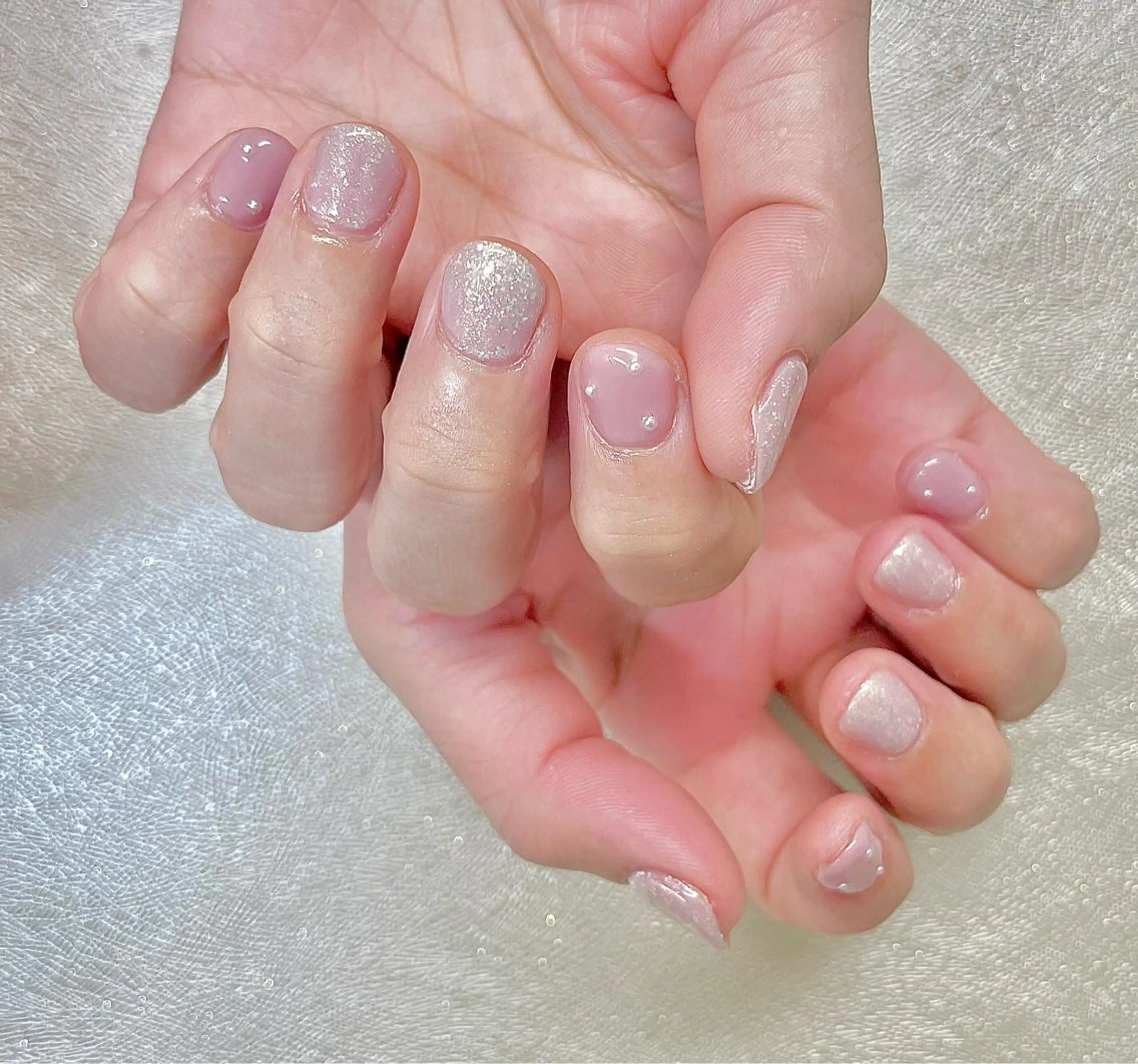 ネイル オフィスネイル ハンドネイル 松森 千夏のネイルデザイン