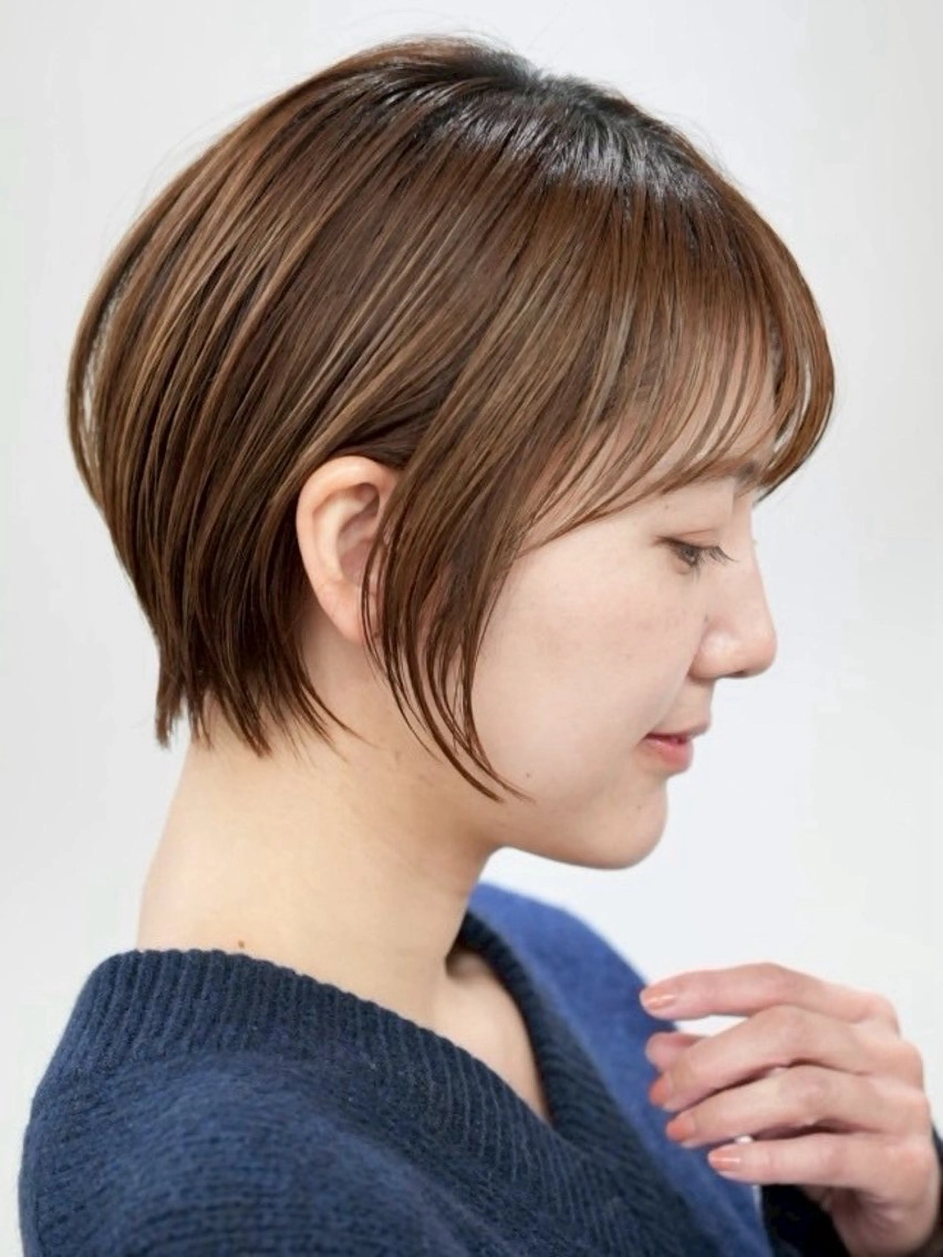 ショート トリートメント soigné 表参道【ソワネ】所属・🖱️透明感カラー ×髪質改善Rikyuのヘアスタイル