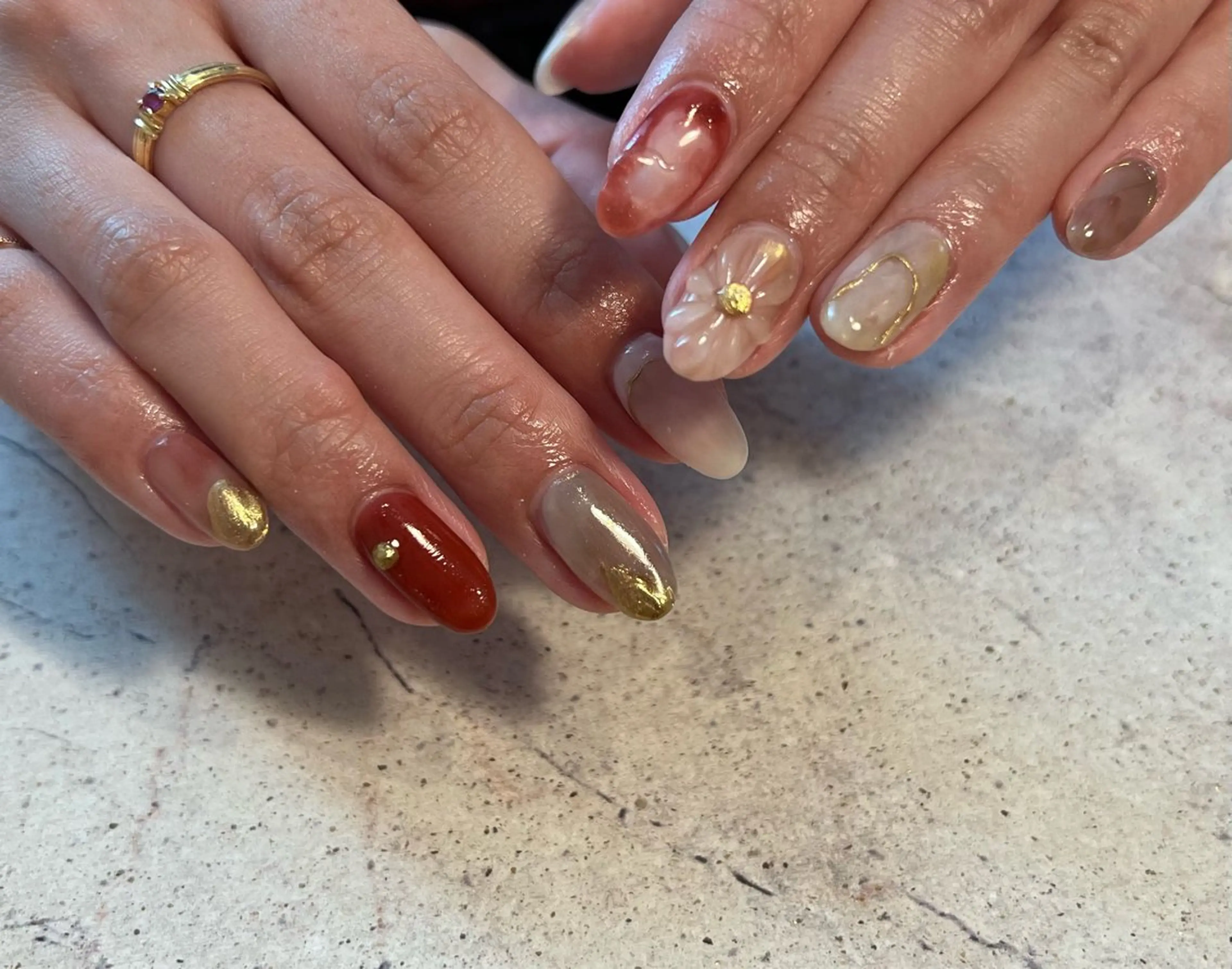 ネイル ハンドネイル charmant nailのネイルデザイン