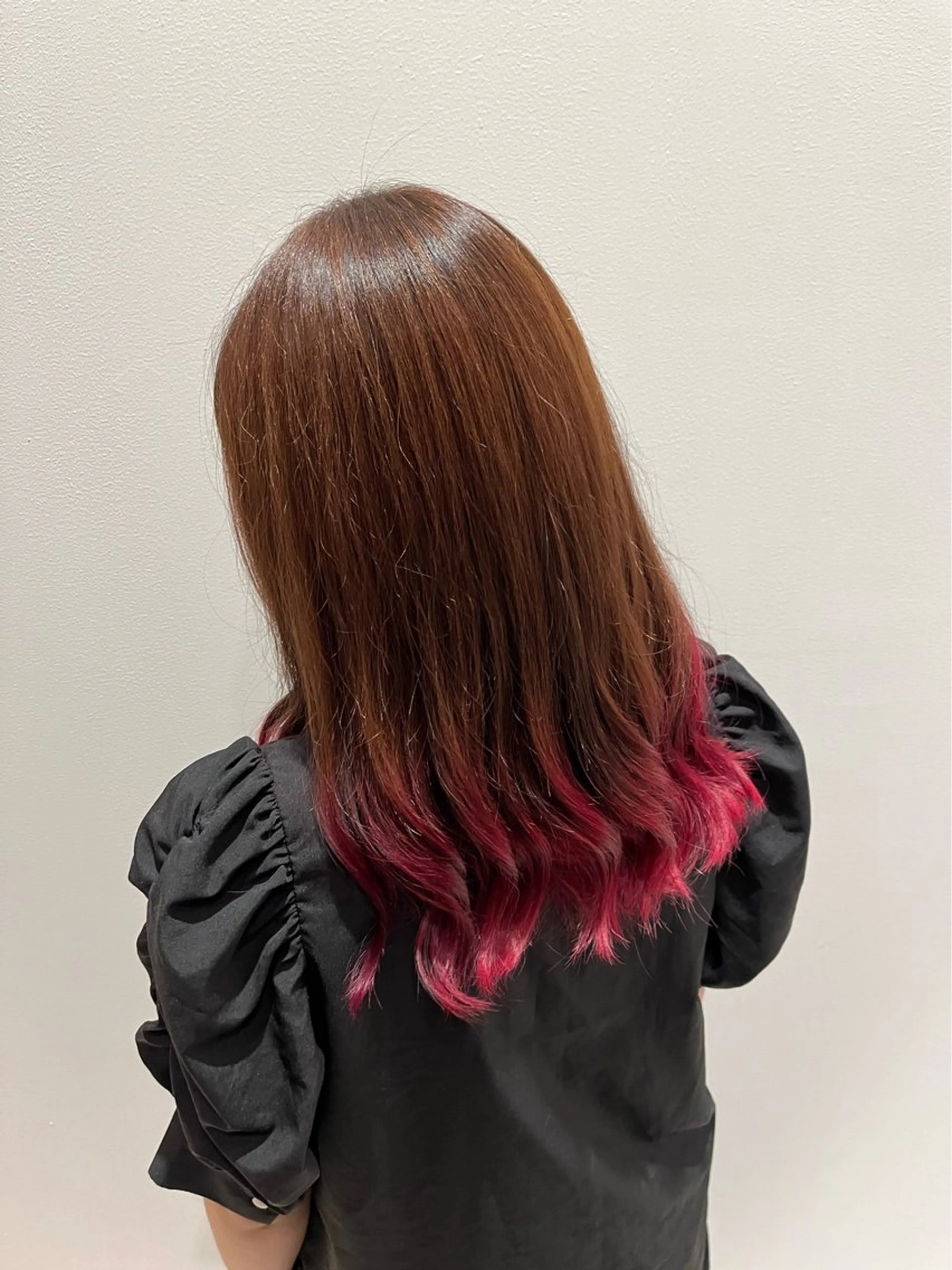 ロング VANCOUNCIL稲沢所属・福富 百花のヘアスタイル