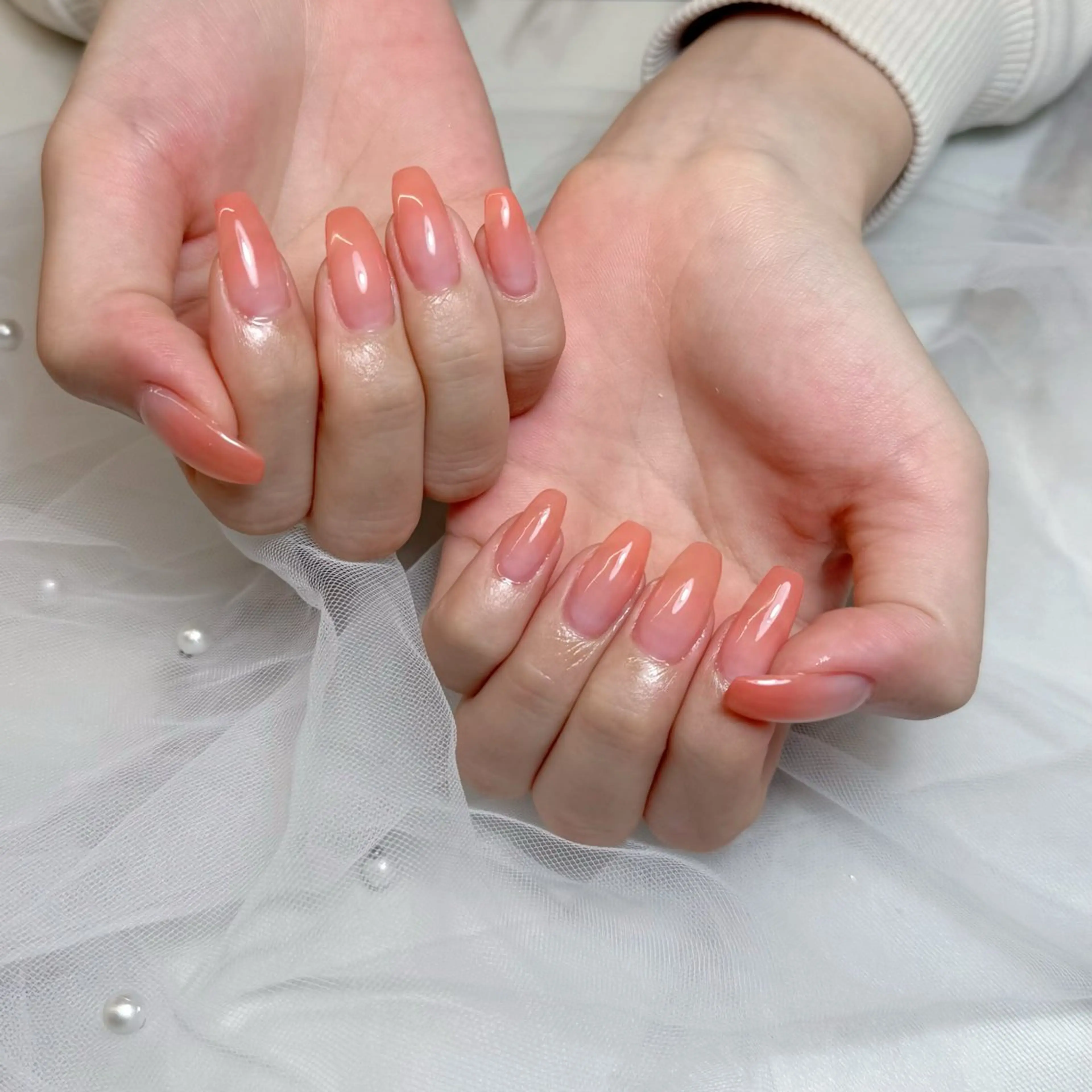 ネイル ハンドネイル mau🩵nail 堺筋本町｜心斎橋のネイルデザイン