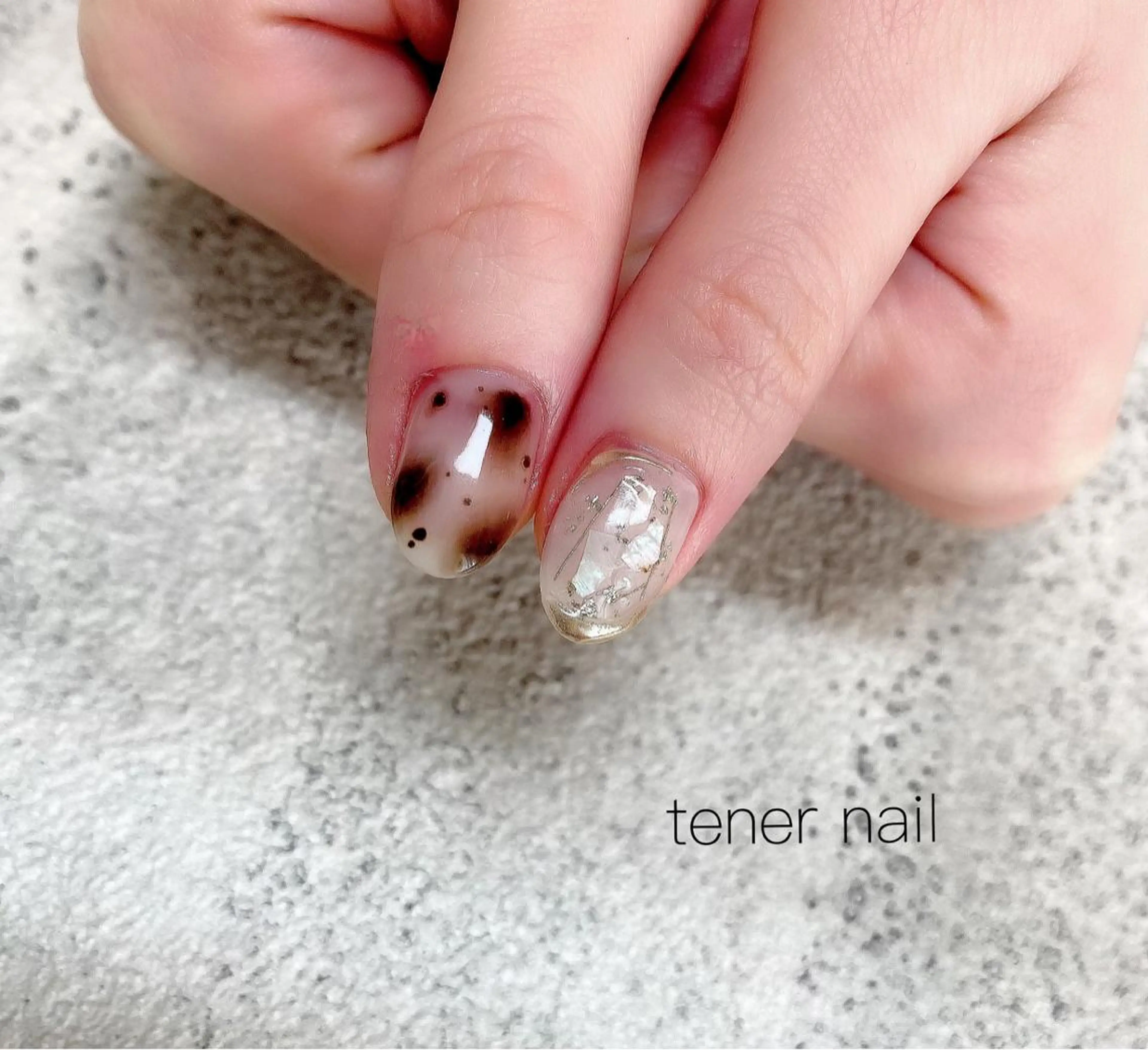 ネイル アニマル柄 tener  nail  テネルネイル所属・テネルネイル tener nailのネイルデザイン