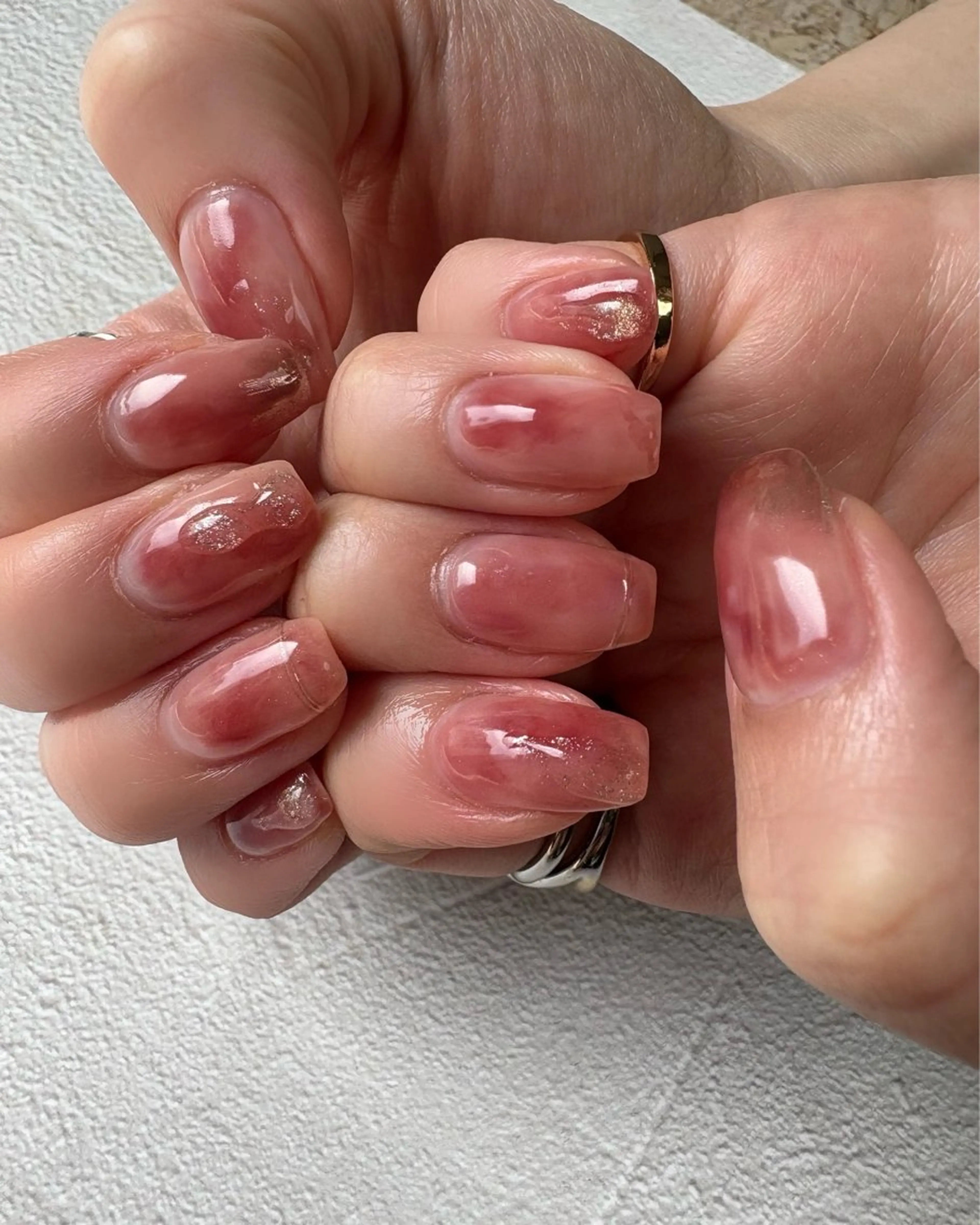 ネイル ニュアンスネイル ハンドネイル フットネイル mieux YUKoのネイルデザイン