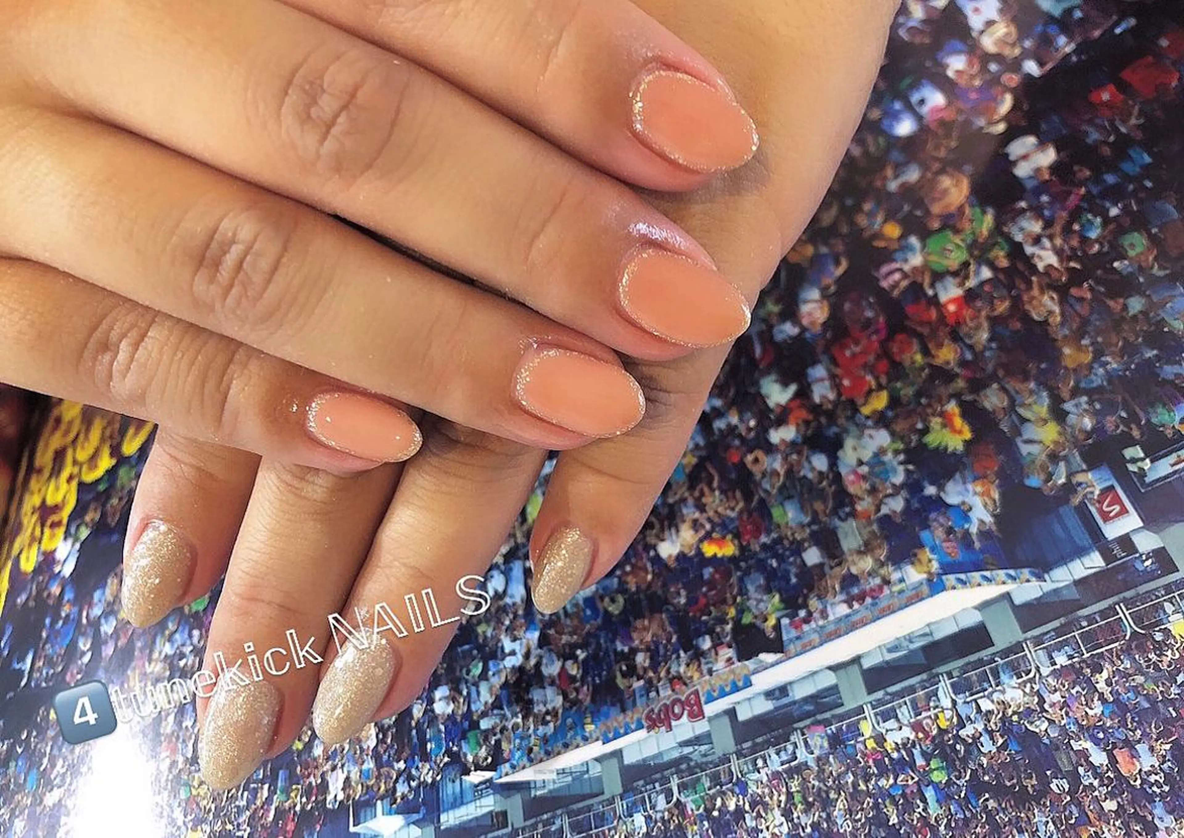 ネイル 4tunekick NAILS(フォーチュンキックネイルズ)所属・光森 淳子のネイルデザイン