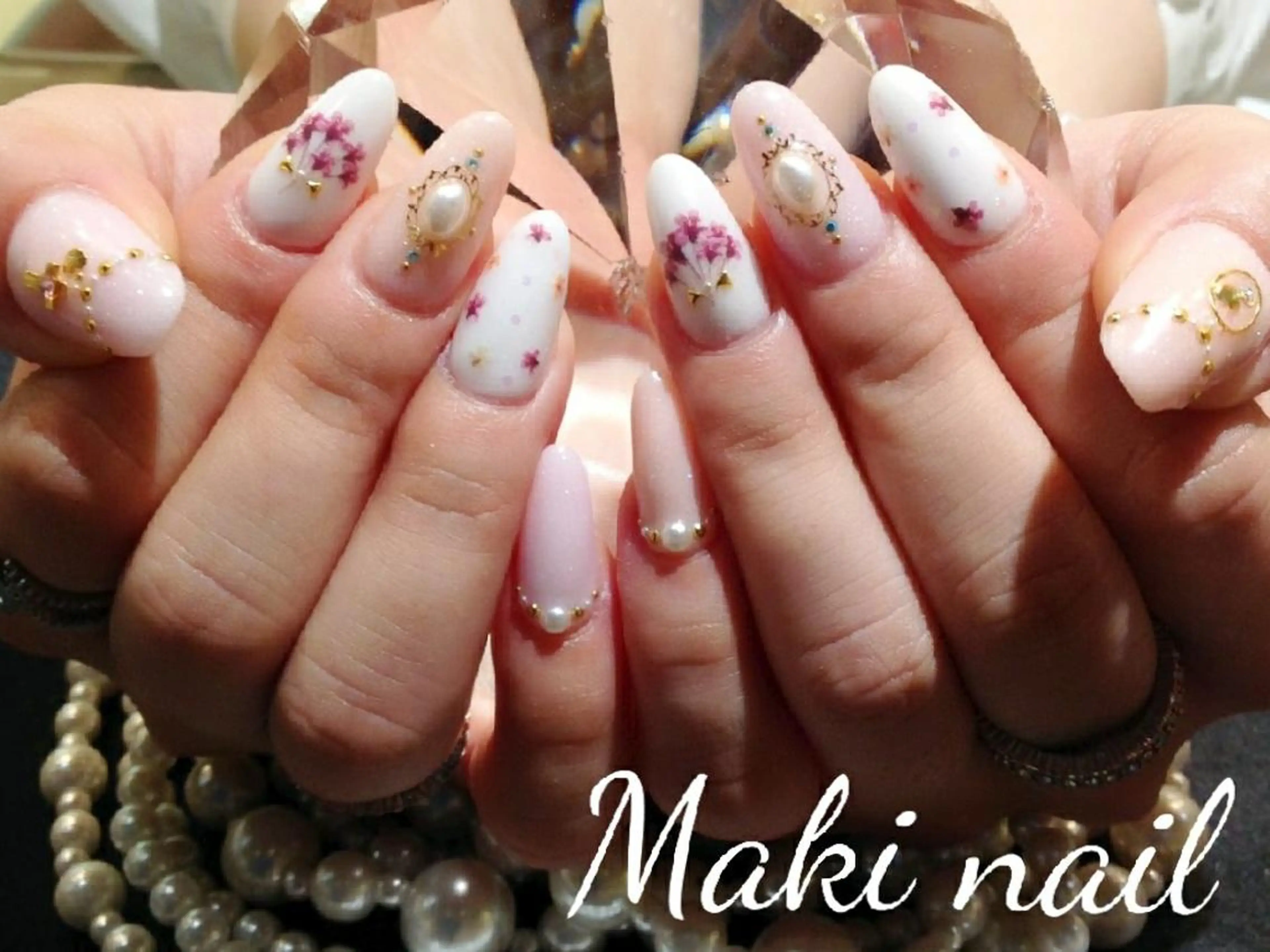 ネイル ショート スカルプネイル   MAKI NAILのネイルデザイン