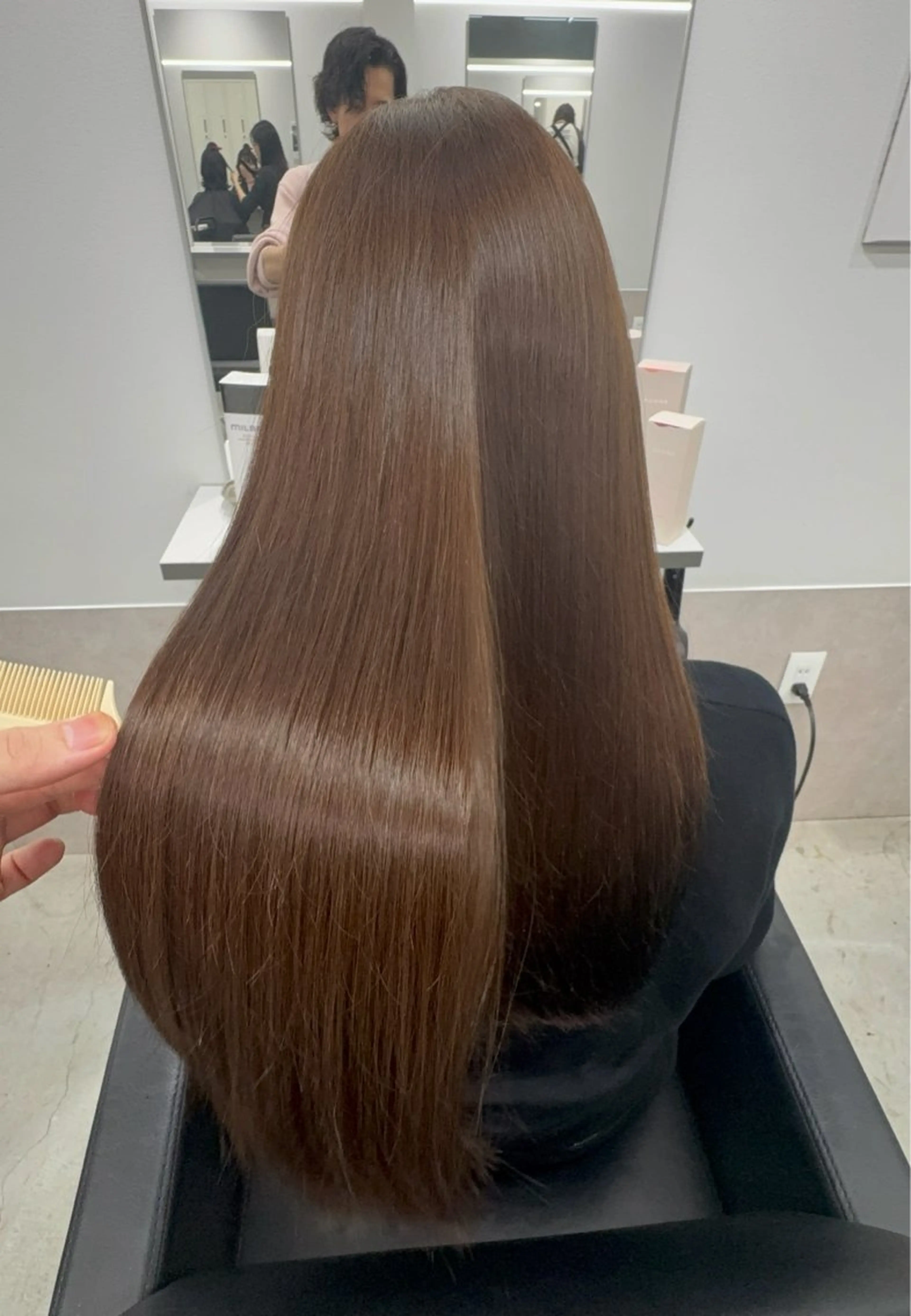 ロング 髪質改善/縮毛矯正 ✂︎福澤　和嗣のヘアスタイル