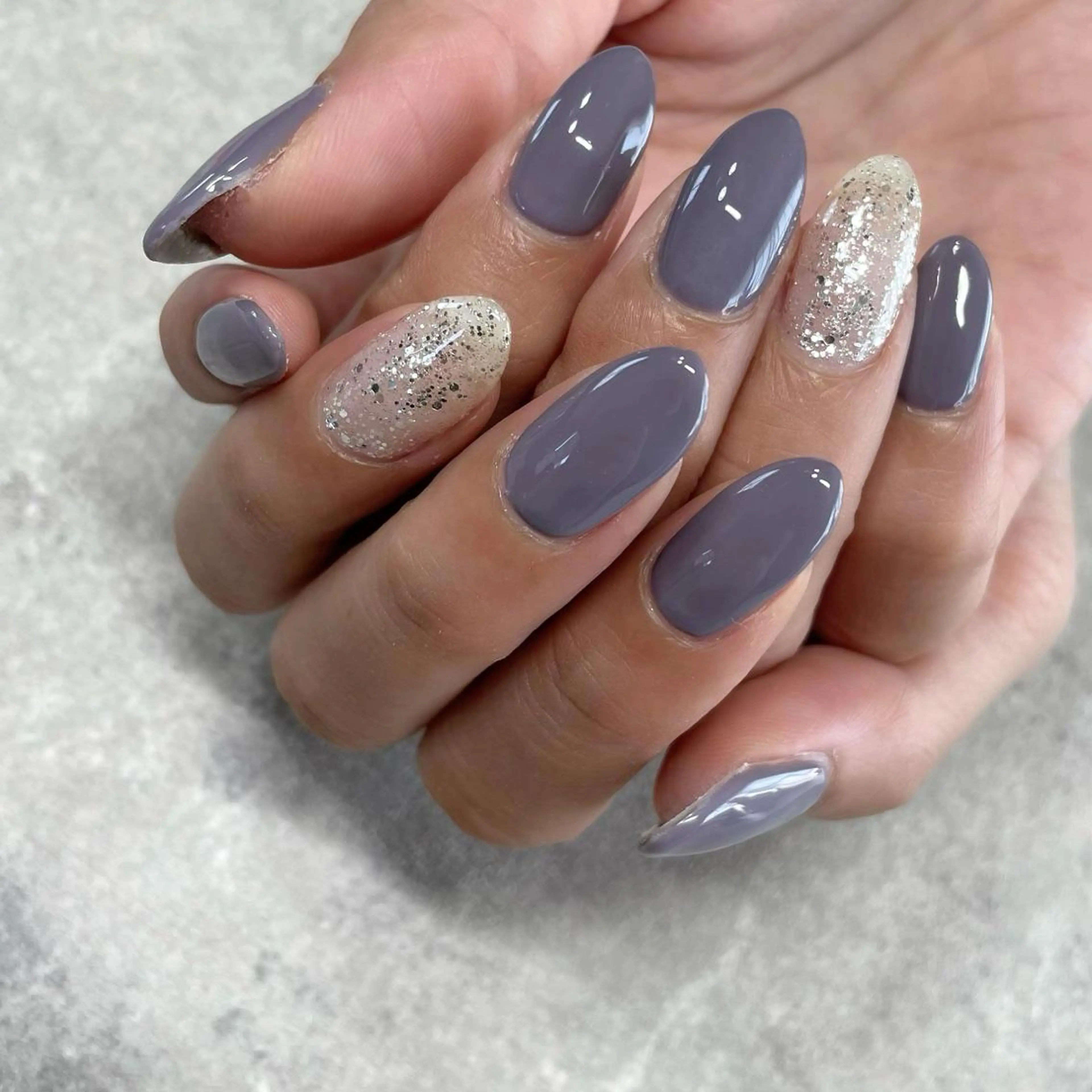 ネイル ワンカラーネイル 東 千夏のネイルデザイン