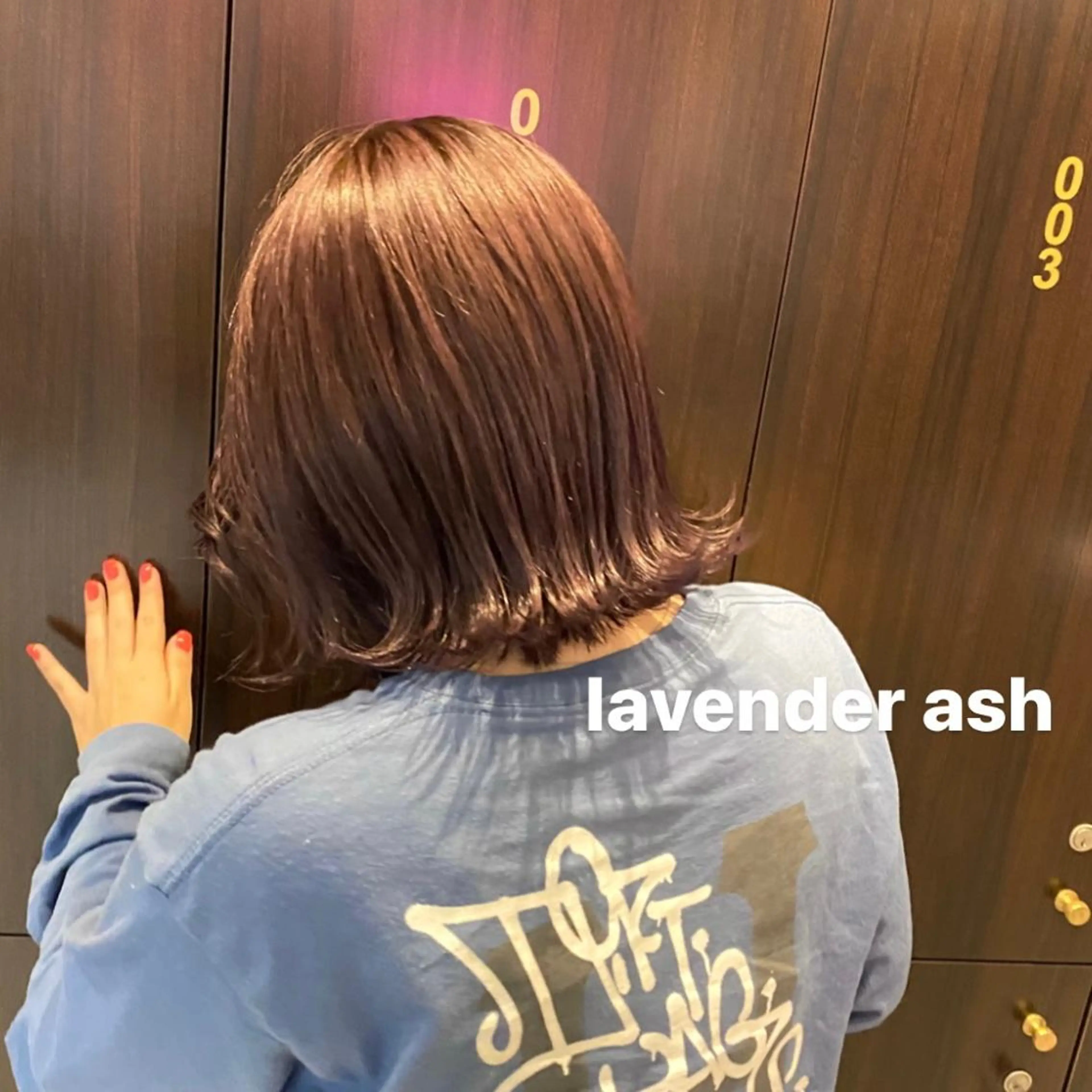 カラー カット ヘアカラー トリートメント M Hair Salon所属・淀屋橋レイヤーパーマ ハッシュ/ASARIのヘアスタイル