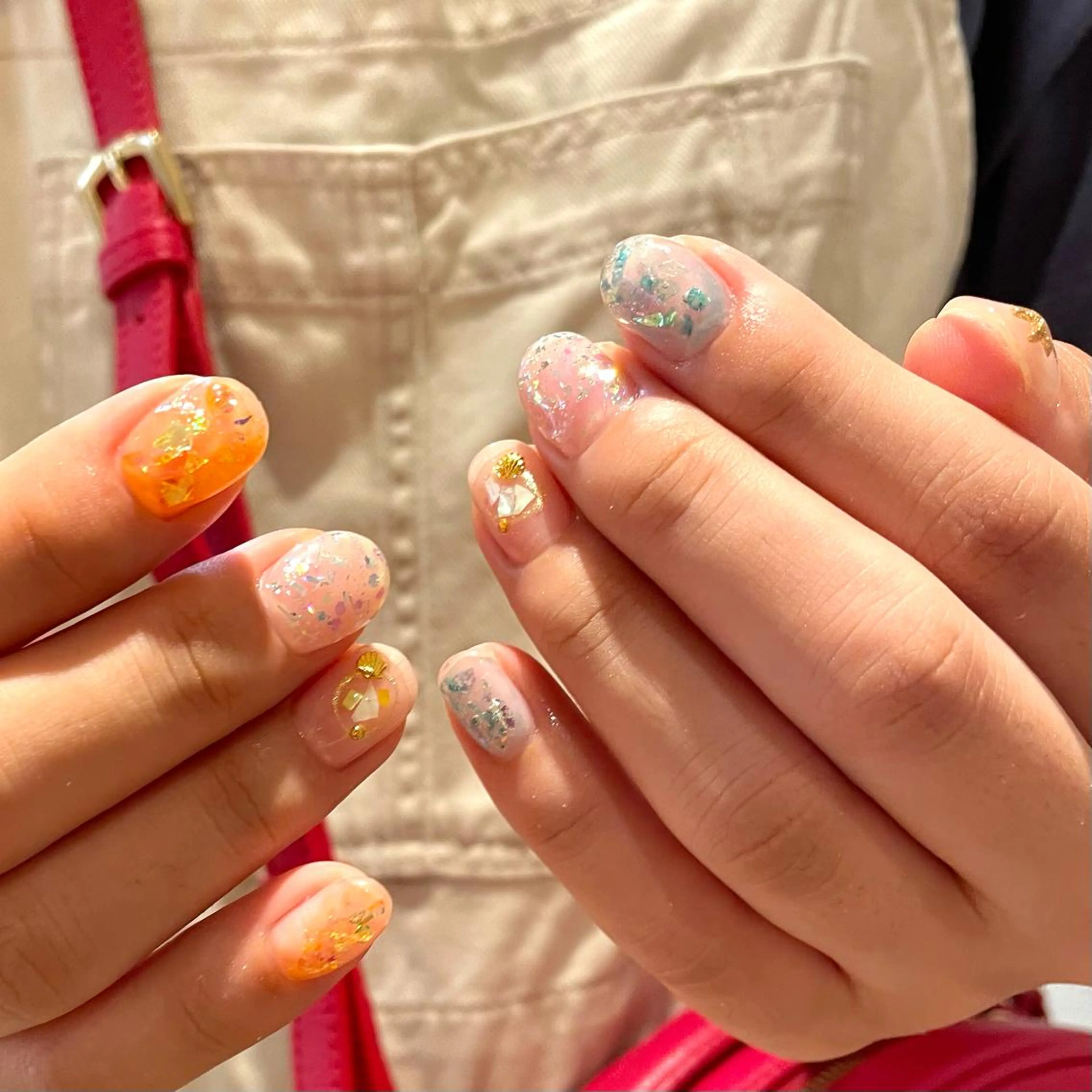 ネイル 新井 ひなののネイルデザイン