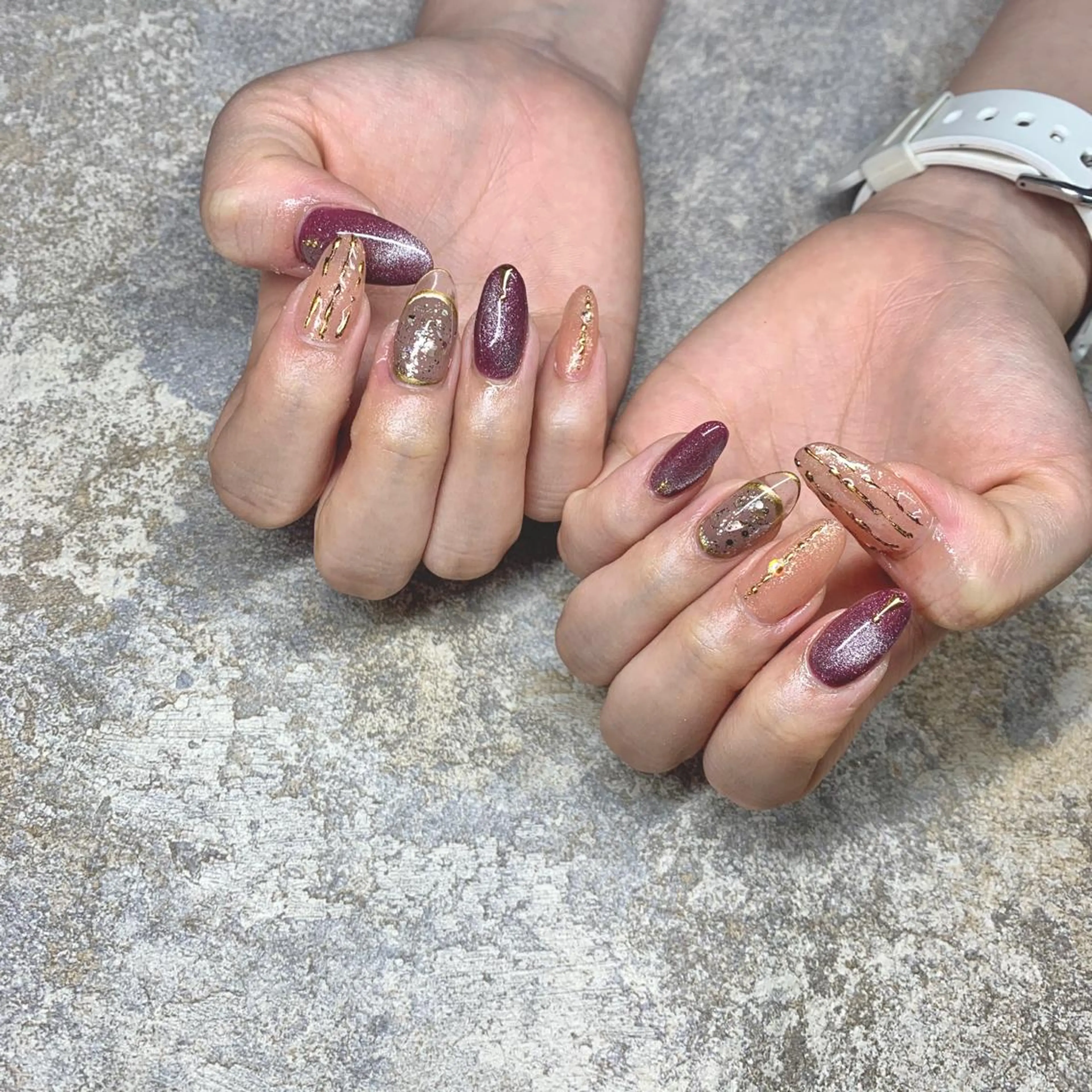 ネイル Nes.nail所属・🌼Nomura Yuko🌷のネイルデザイン