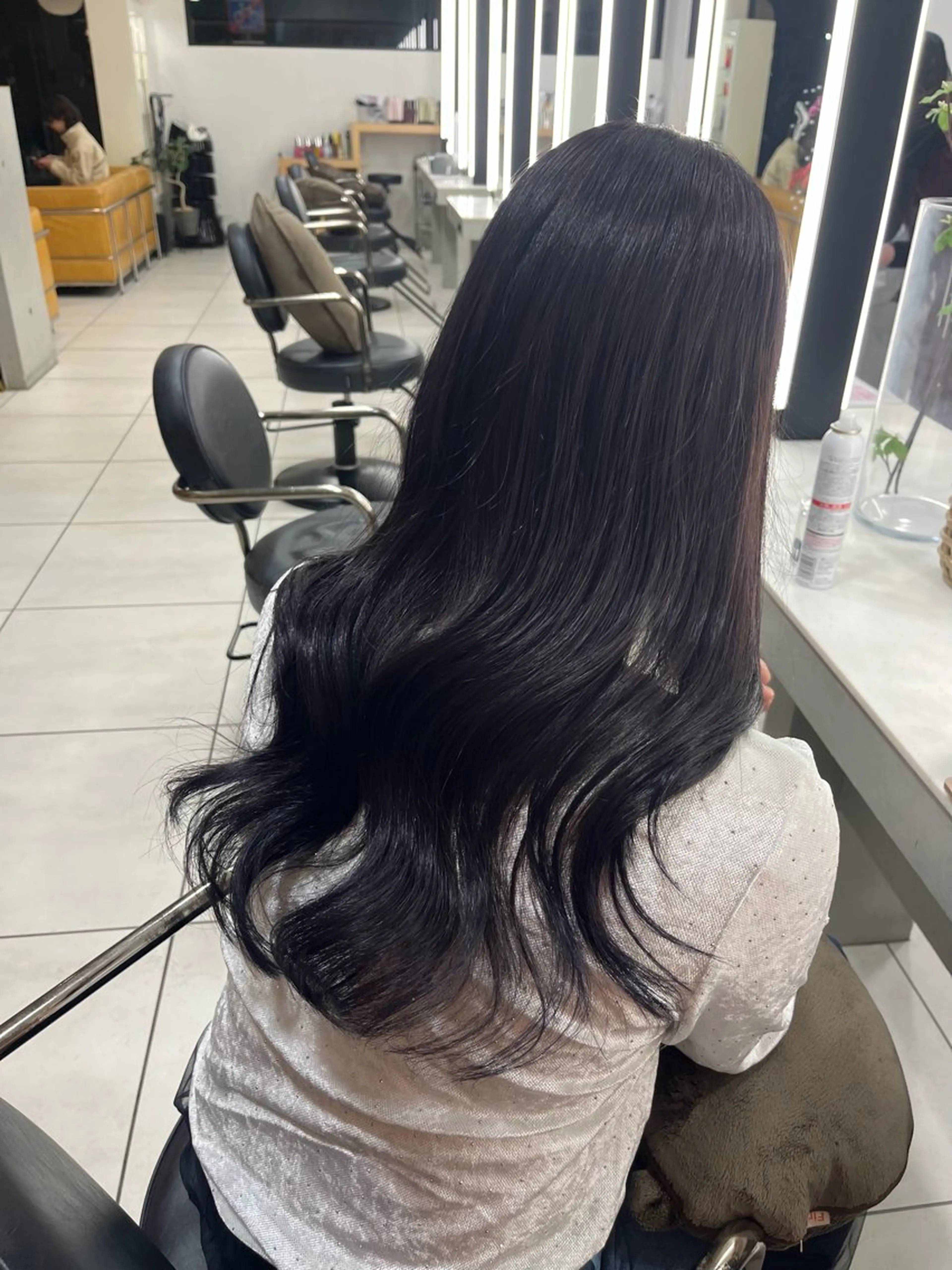 ロング カット ヘアカラー トリートメント 🎀透明感カラー🎀 稲垣至恩🎀のヘアスタイル