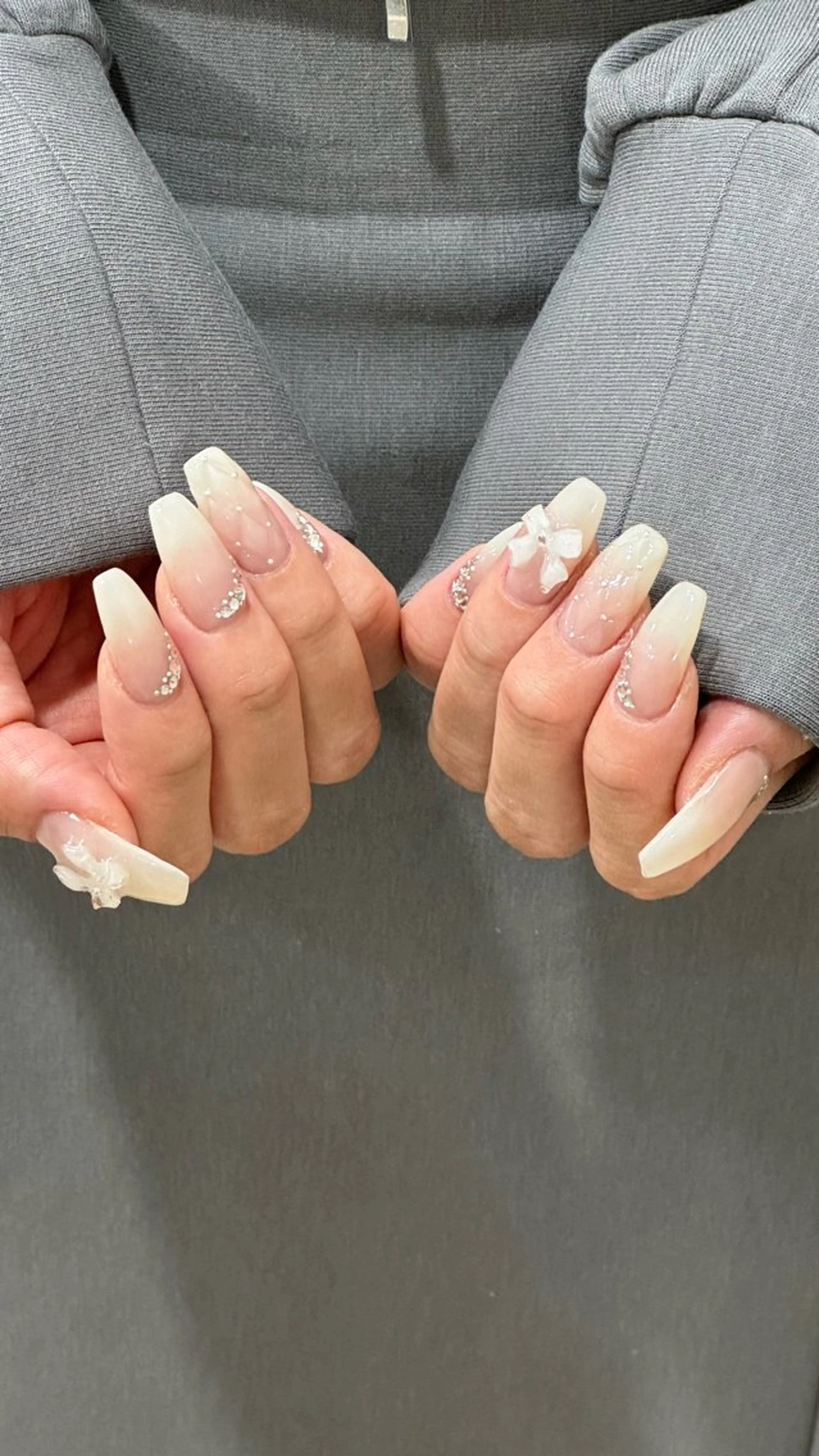 ネイル ハンドネイル 韓国ネイル/ワンホン ネイル🎀表参道3分のネイルデザイン